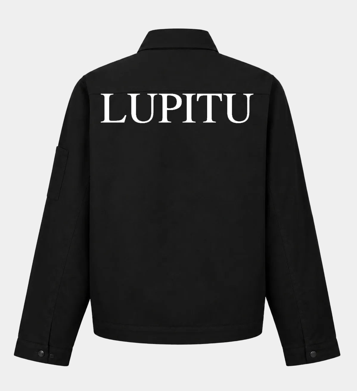 LUPITU FLOWER JACKET BLACK