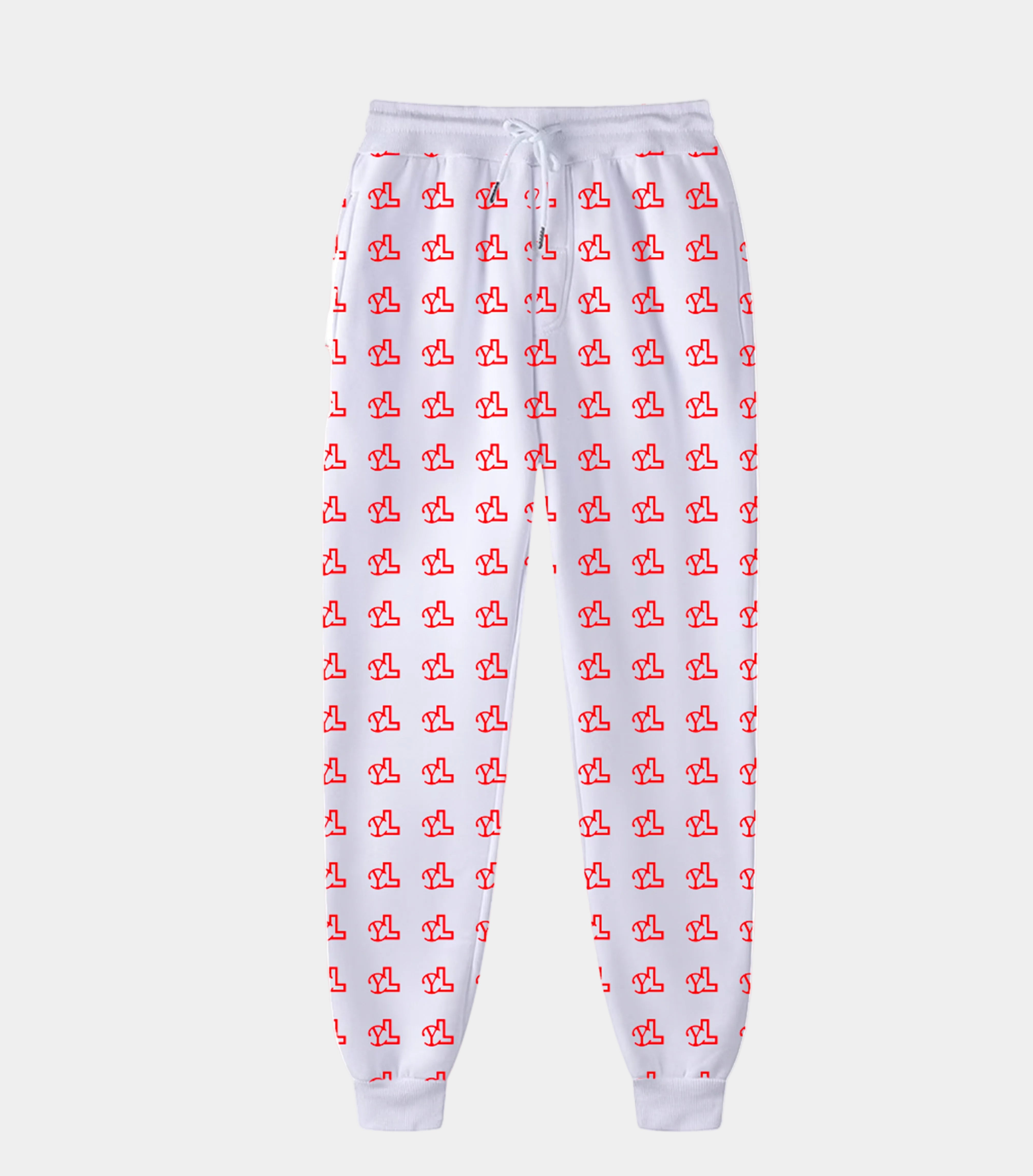 LIMITED EDITION LUPITU ALL OVER PRINT JOGGER WHITE