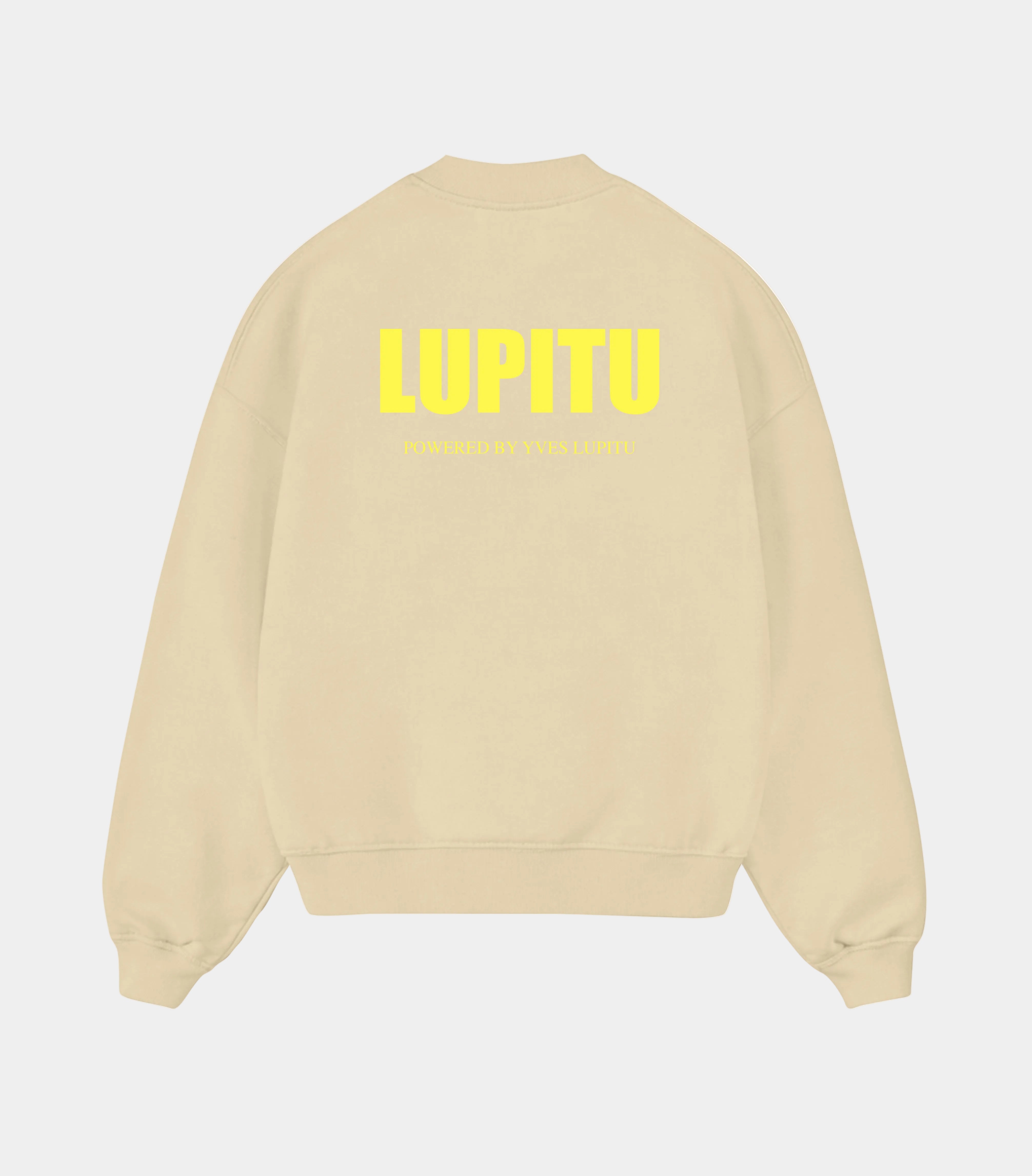 LUPITU ESSENTIALS POWERED CREAM SWEATSHIRT