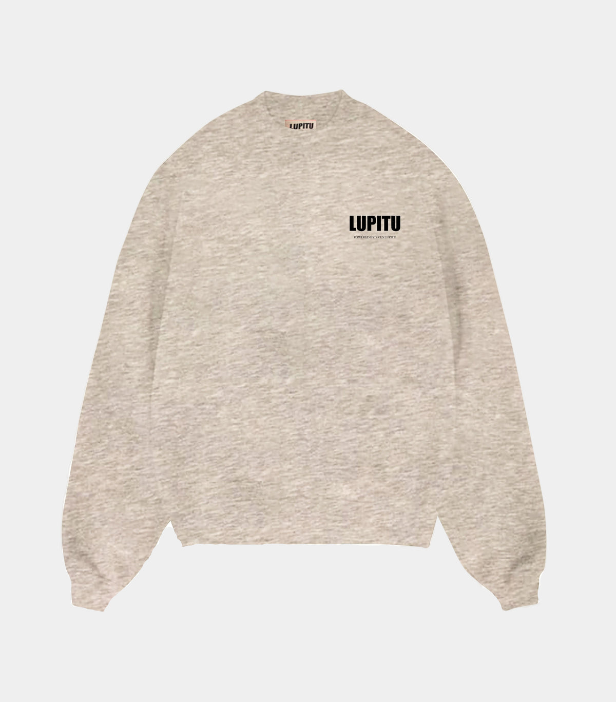LUPITU ESSENTIALS POWERED GREY SWEATSHIRT