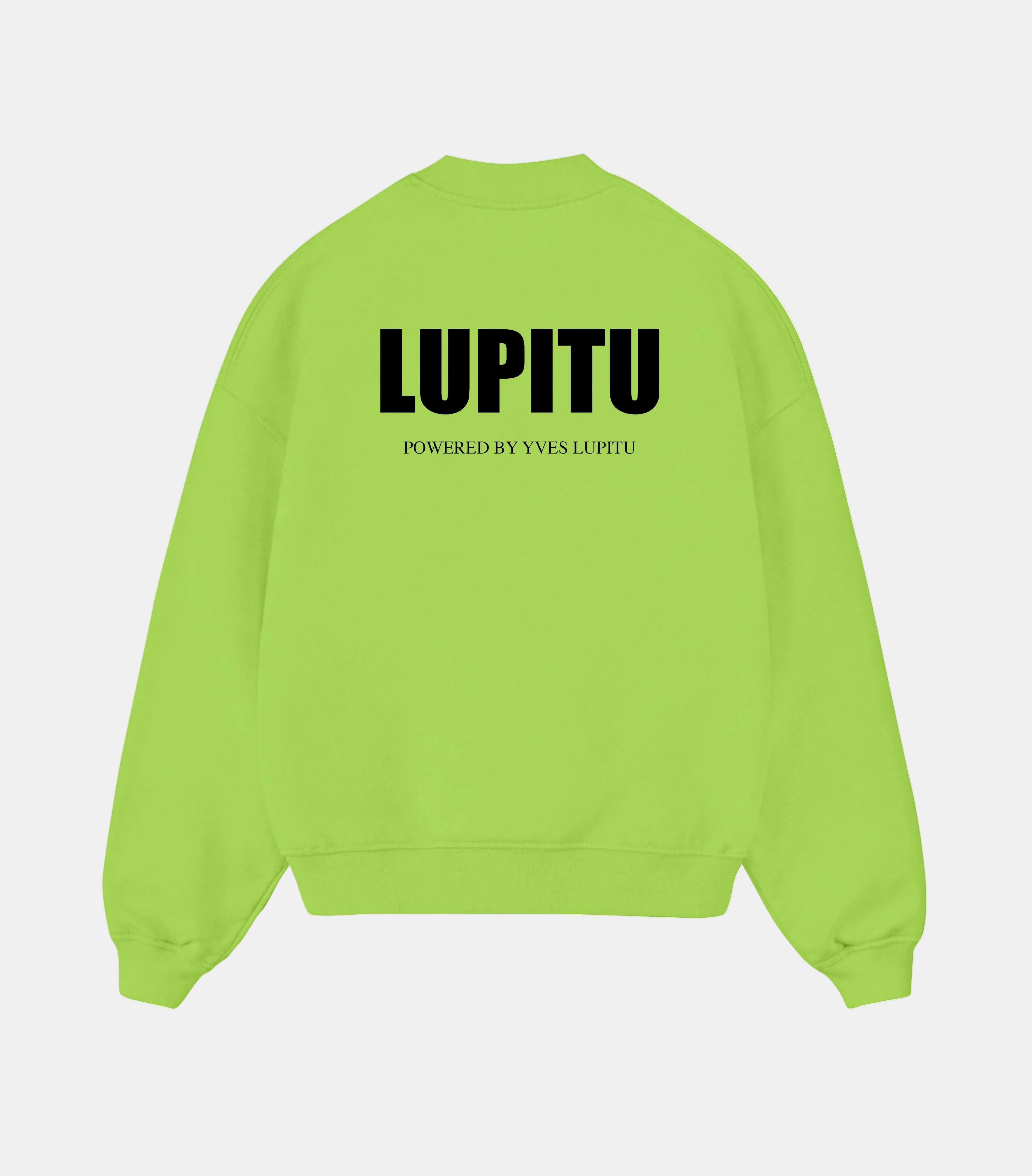 LUPITU ESSENTIALS POWERED LIGHT GREEN SWEATSHIRT