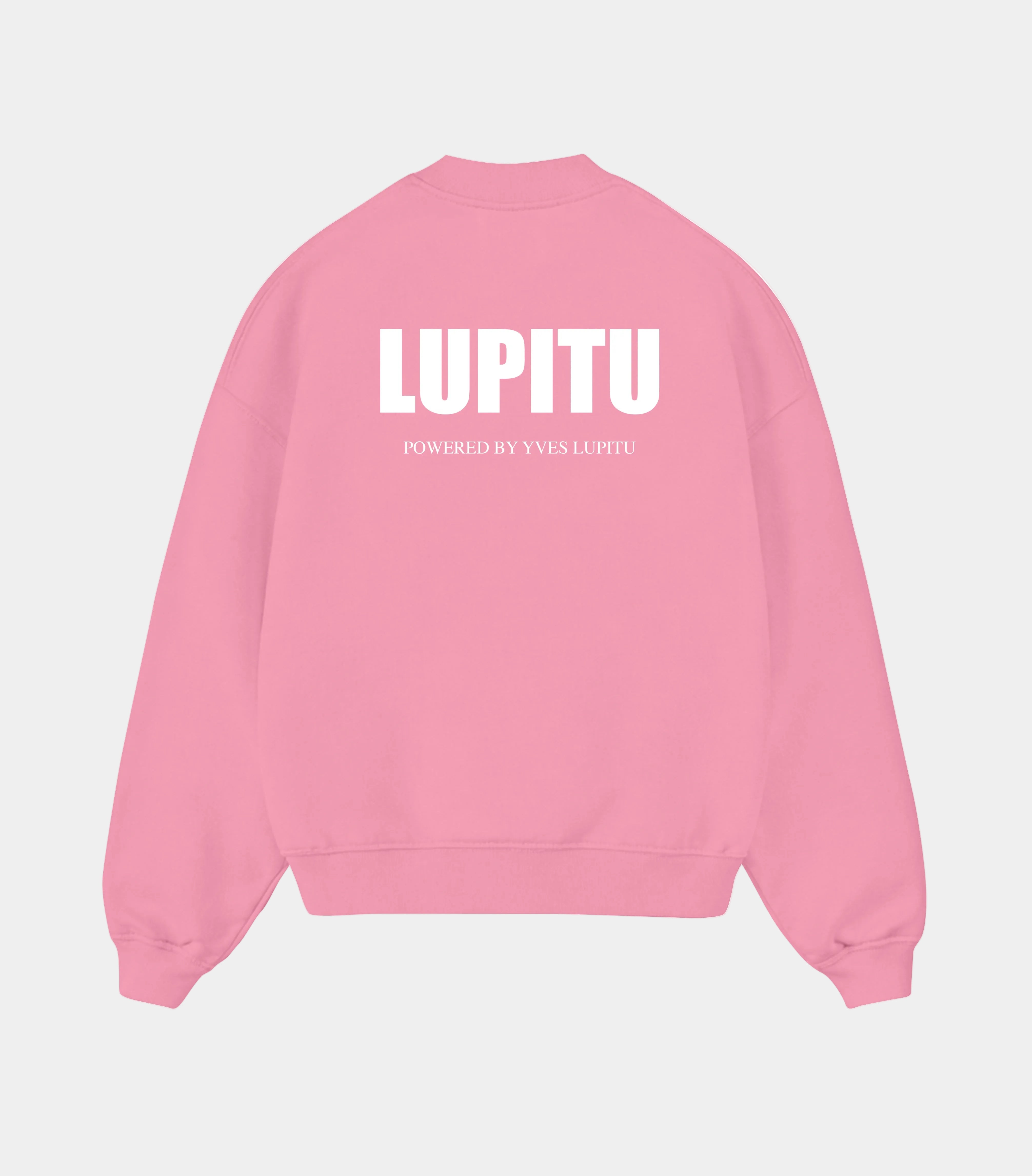 LUPITU ESSENTIALS POWERED PINK SWEATSHIRT