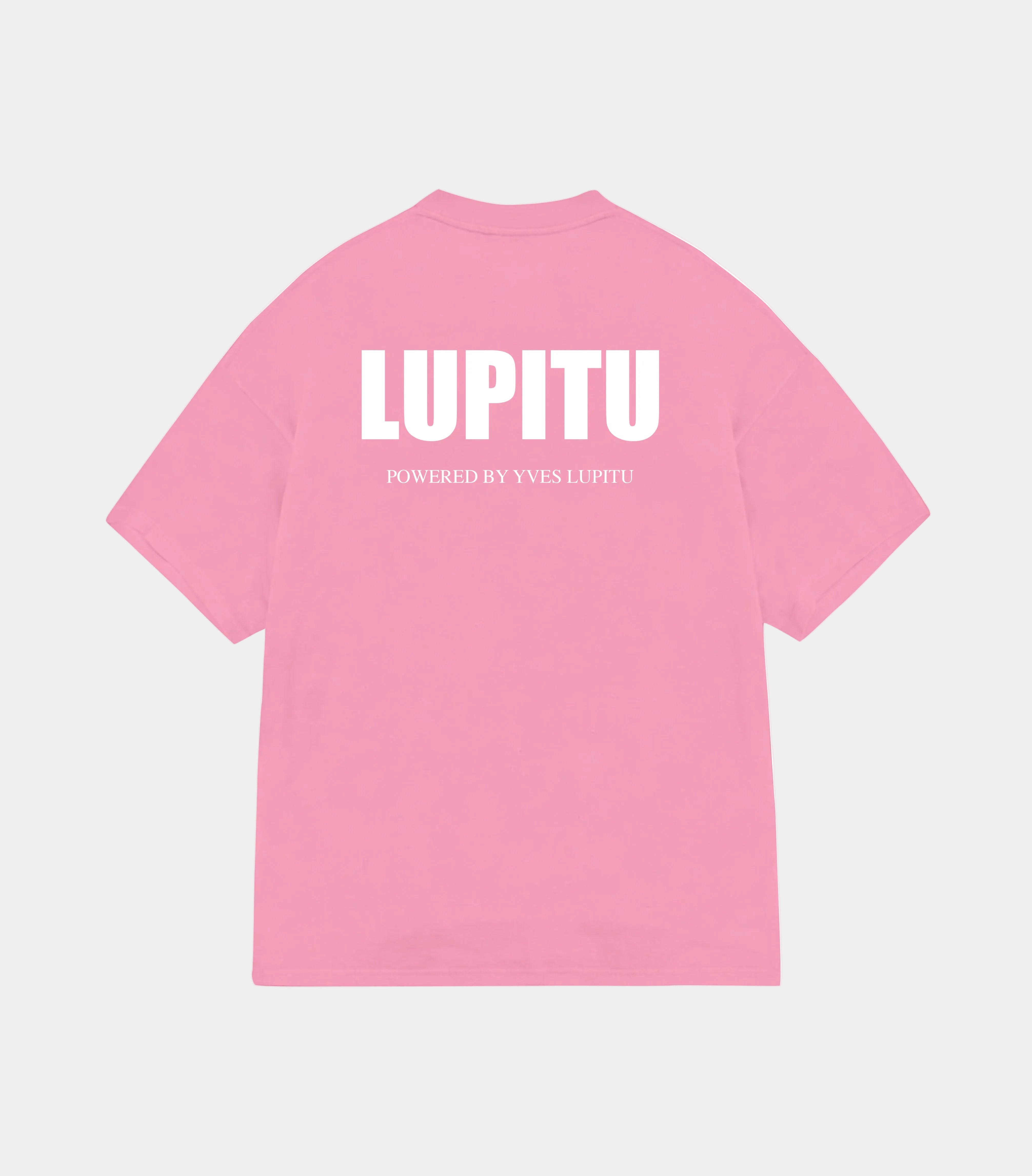 LUPITU ESSENTIALS POWERED PINK TEE