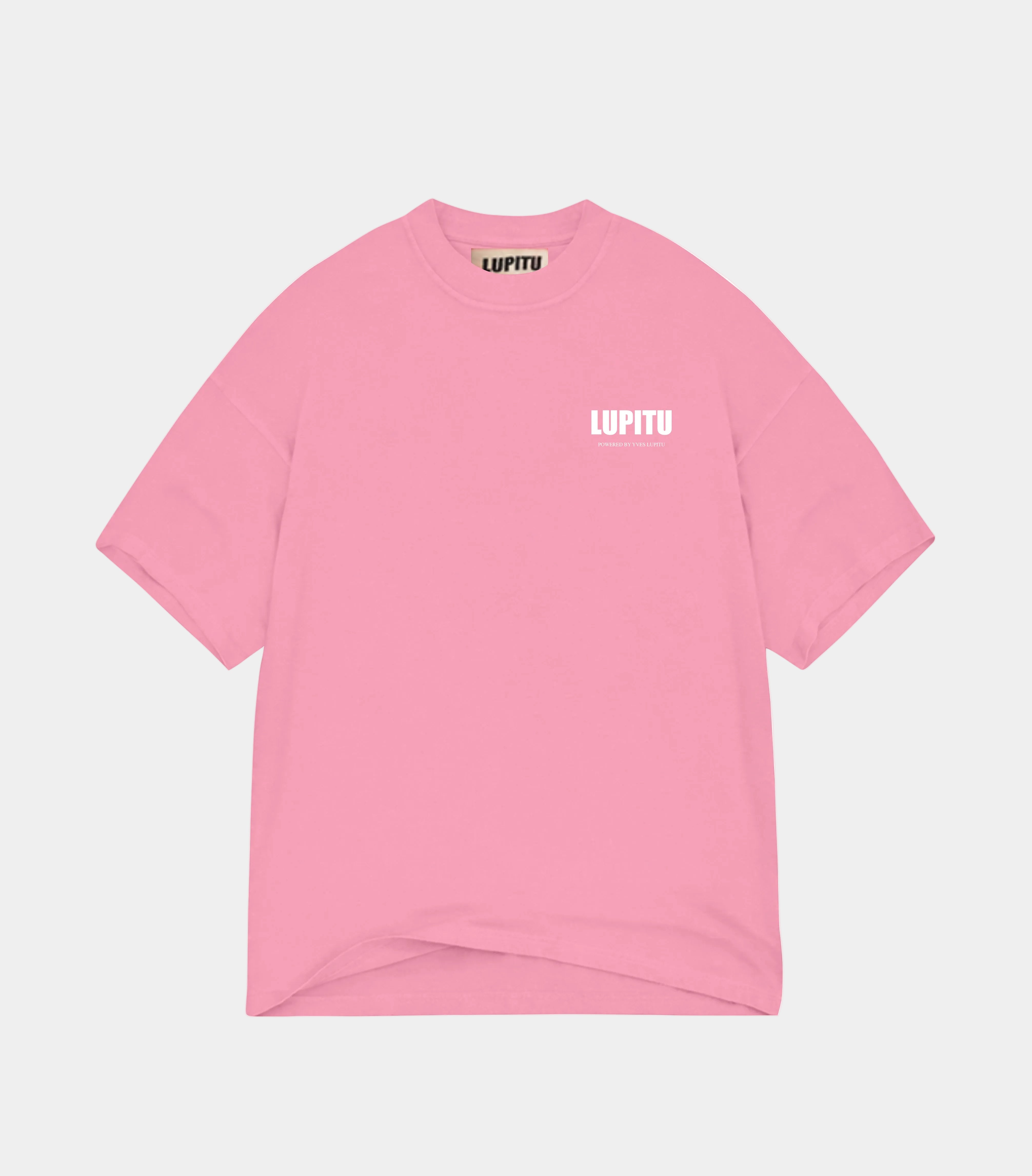 LUPITU ESSENTIALS POWERED PINK TEE