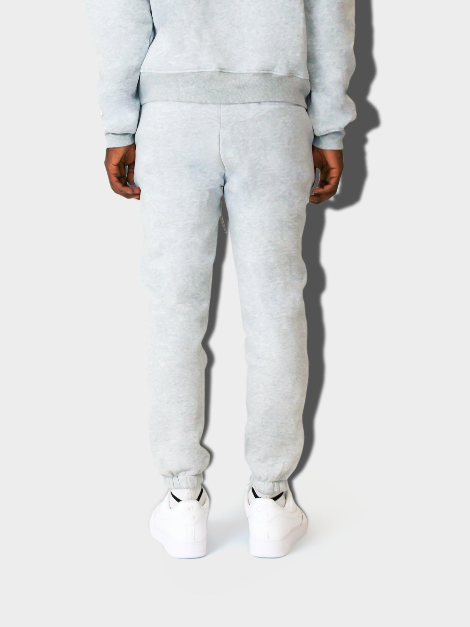 LUPITU MEN'S GREY YL LOGO JOGGER PANT