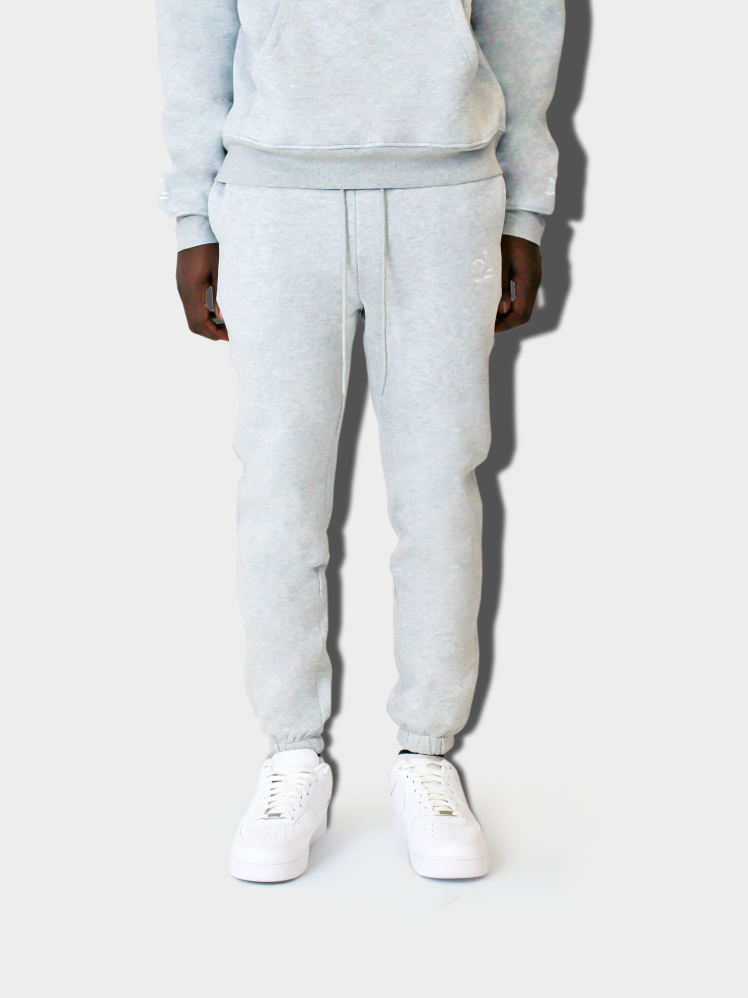 LUPITU MEN'S GREY YL LOGO JOGGER PANT
