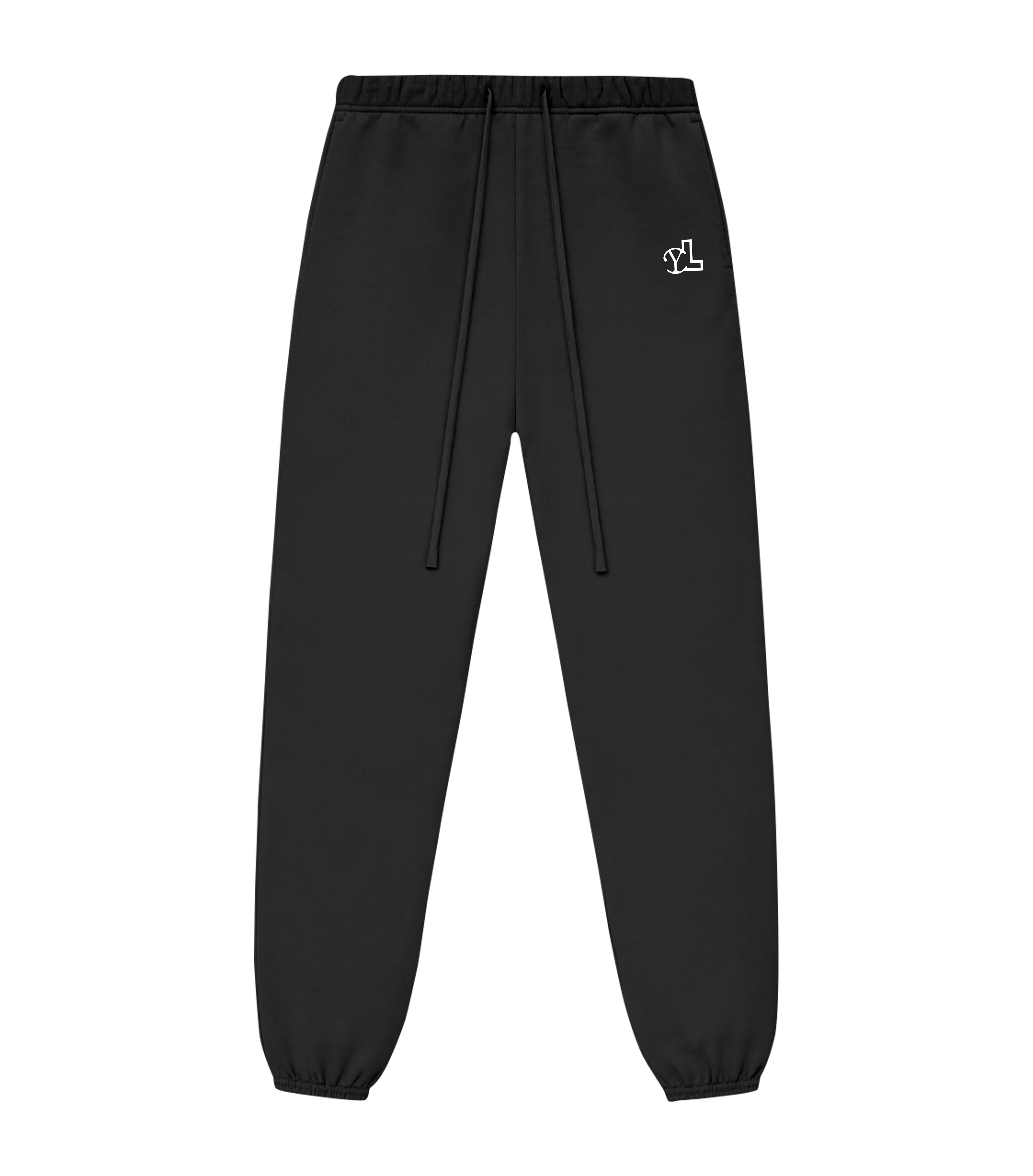 LUPITU MEN'S GREY YL LOGO JOGGER PANT