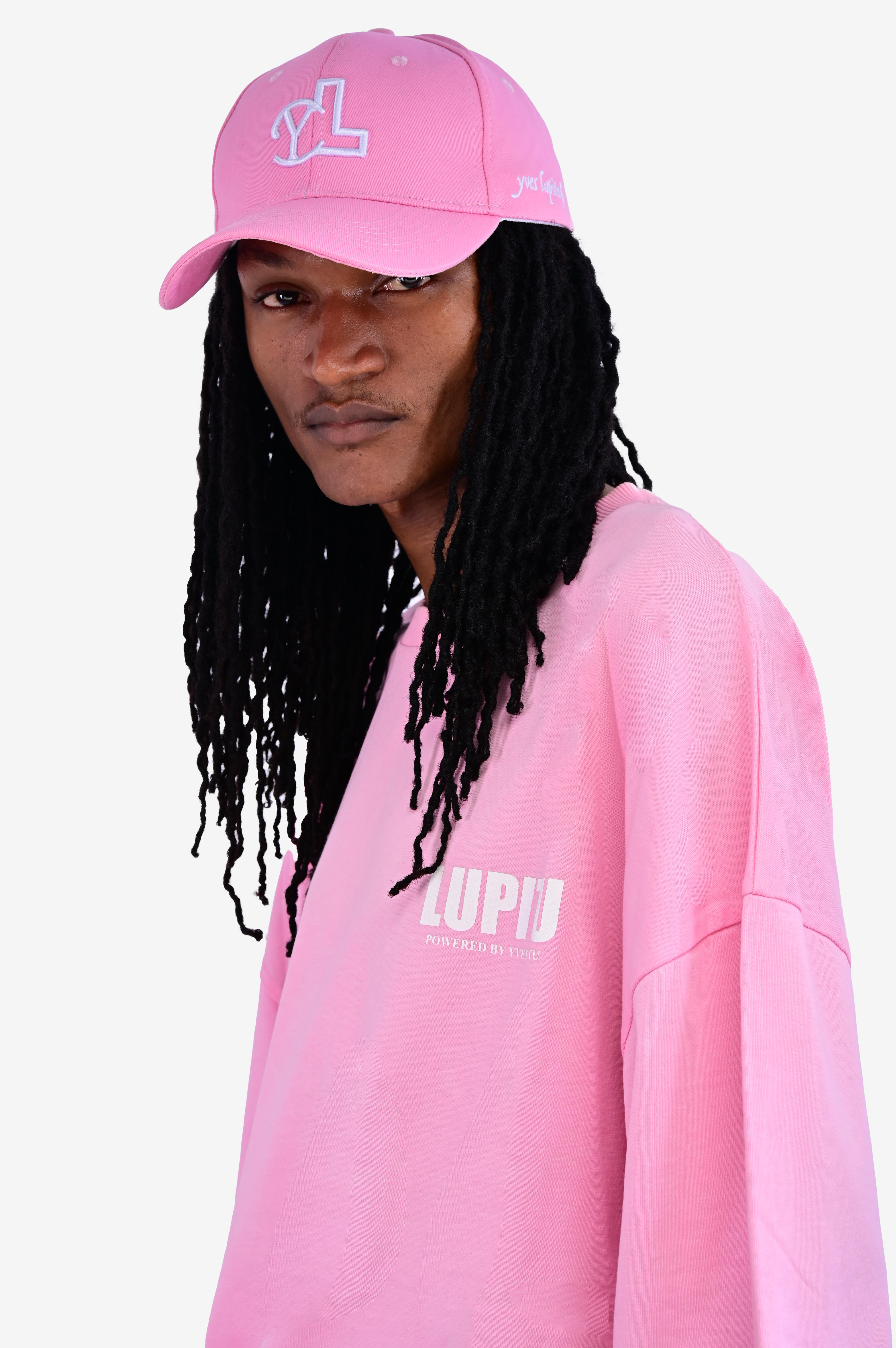 LUPITU ESSENTIALS PINK FIT CAP
