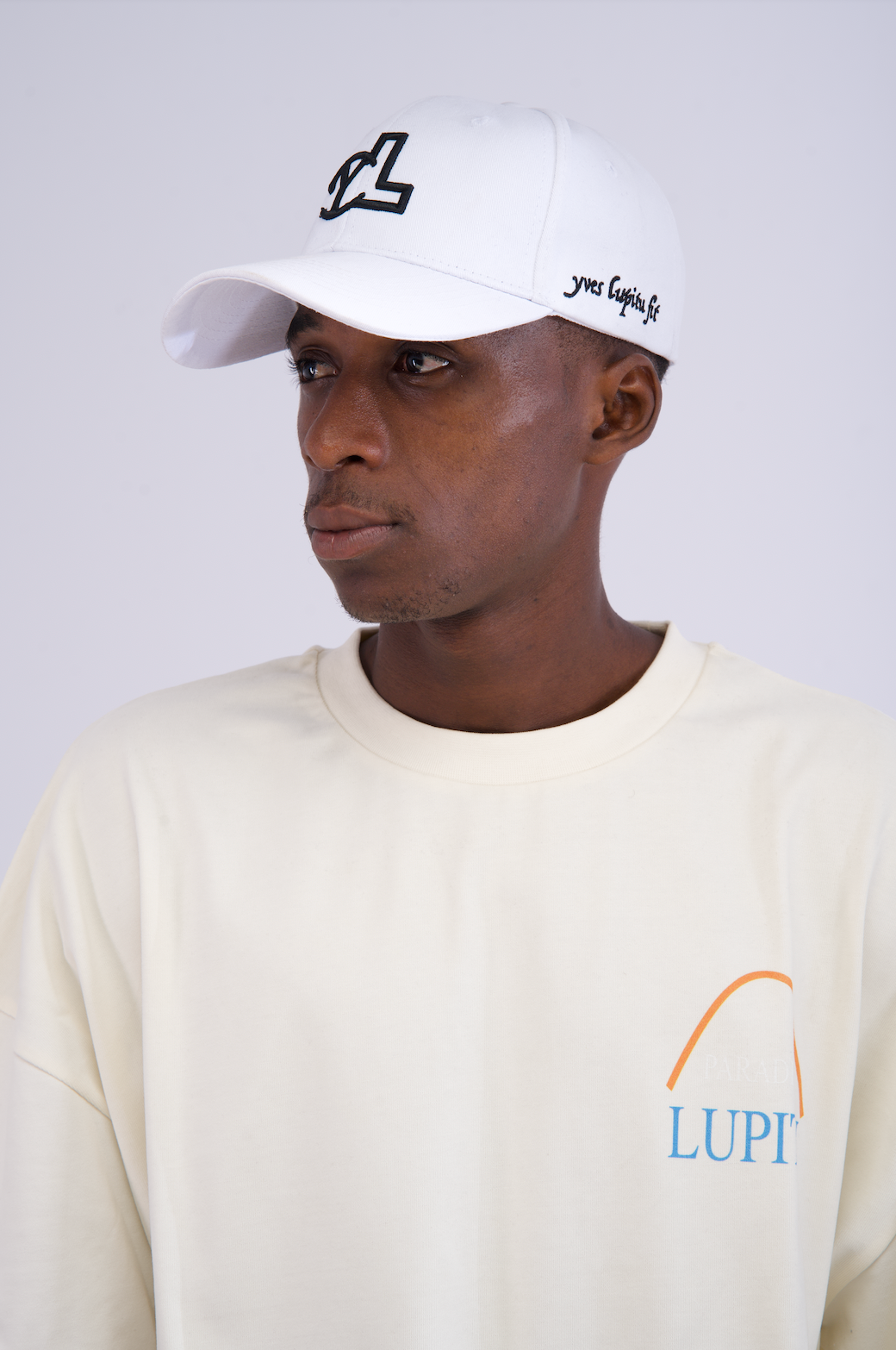 LUPITU ESSENTIALS WHITE FIT CAP