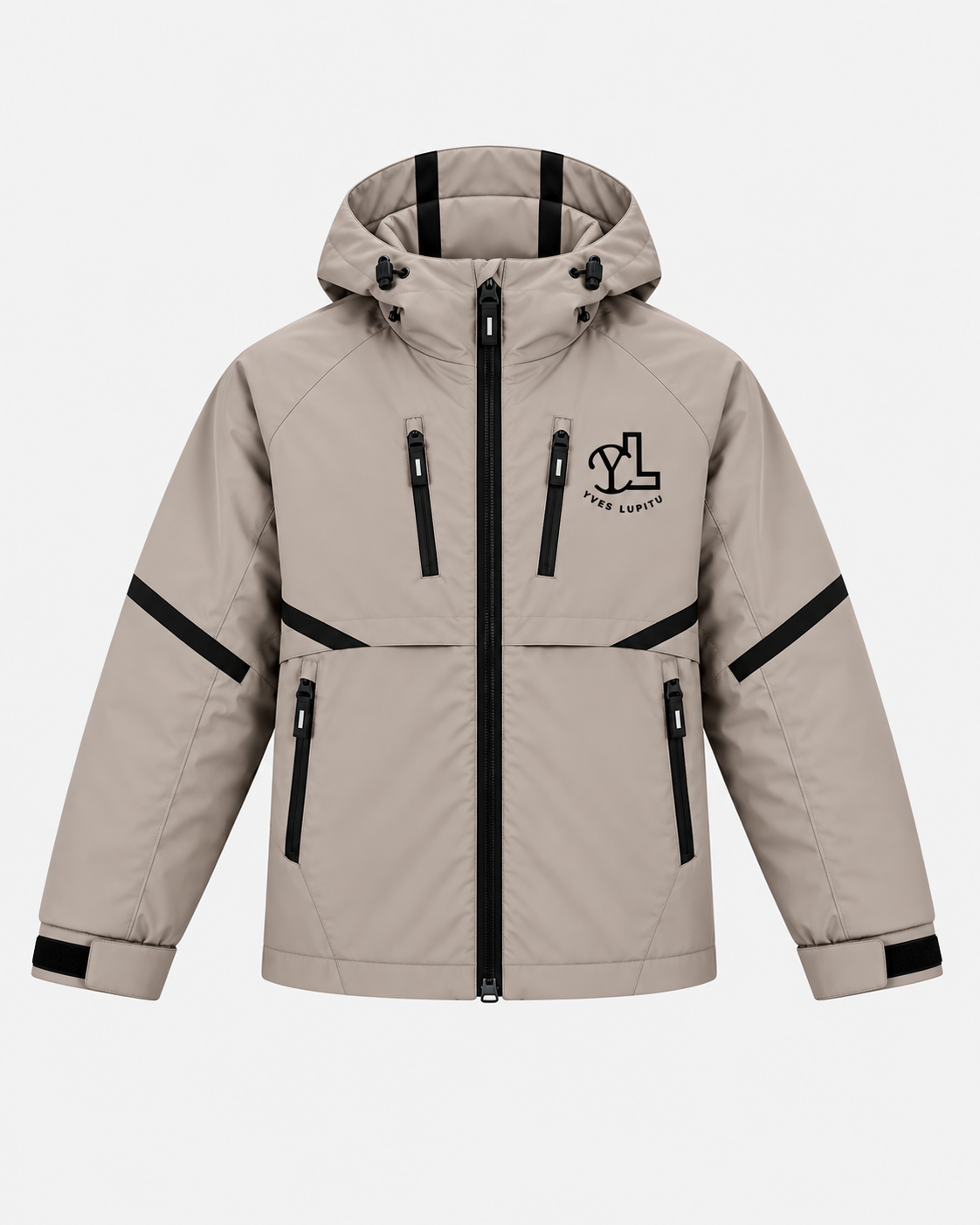 LUPITU CORE BLACK RED TRACK JACKET