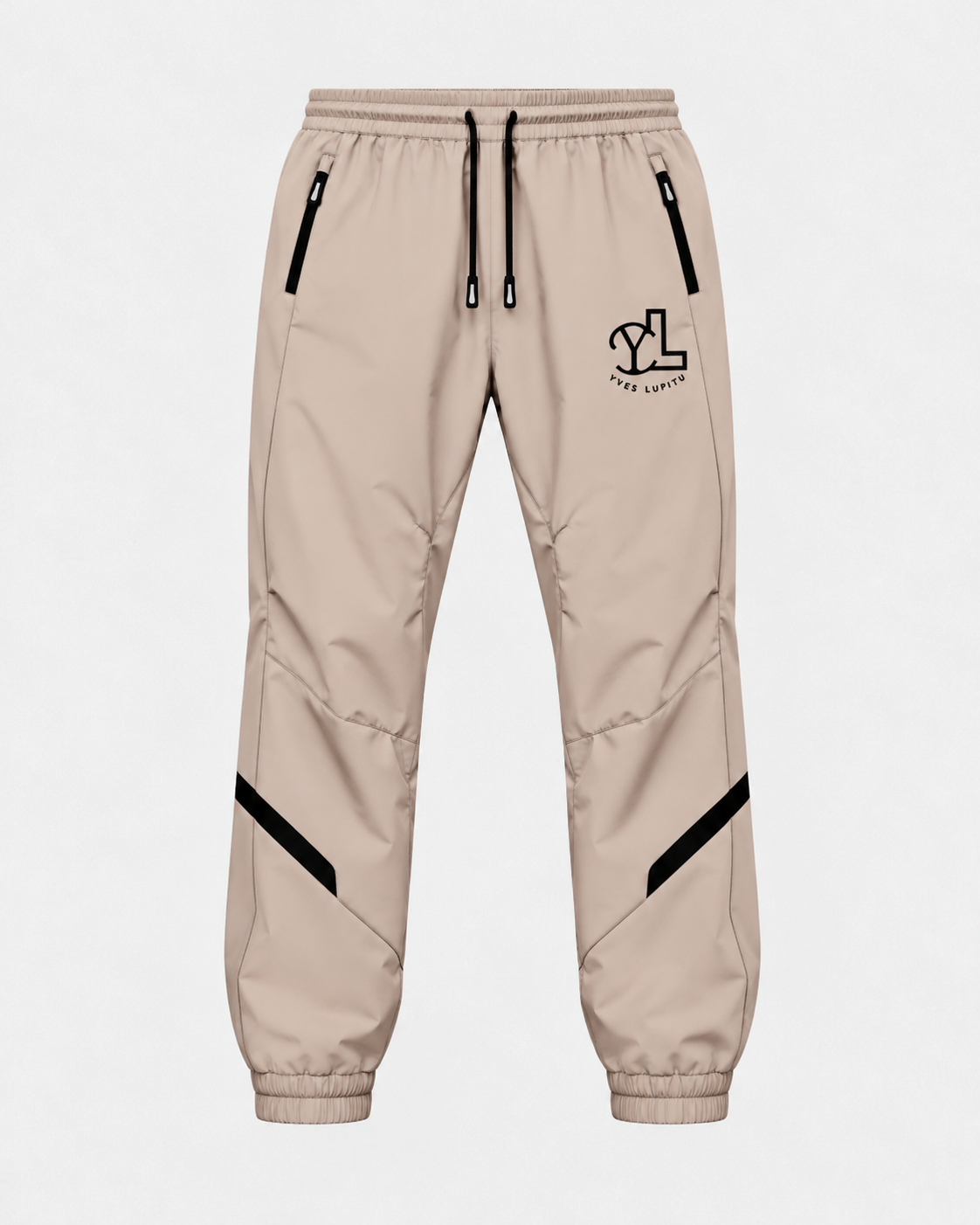 LUPITU CORE GREY BLACK TRACK PANTS