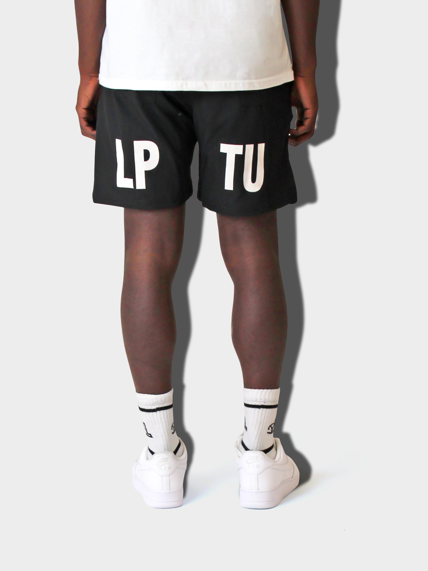 LUPITU MEN'S BLACK LPTU SHORT