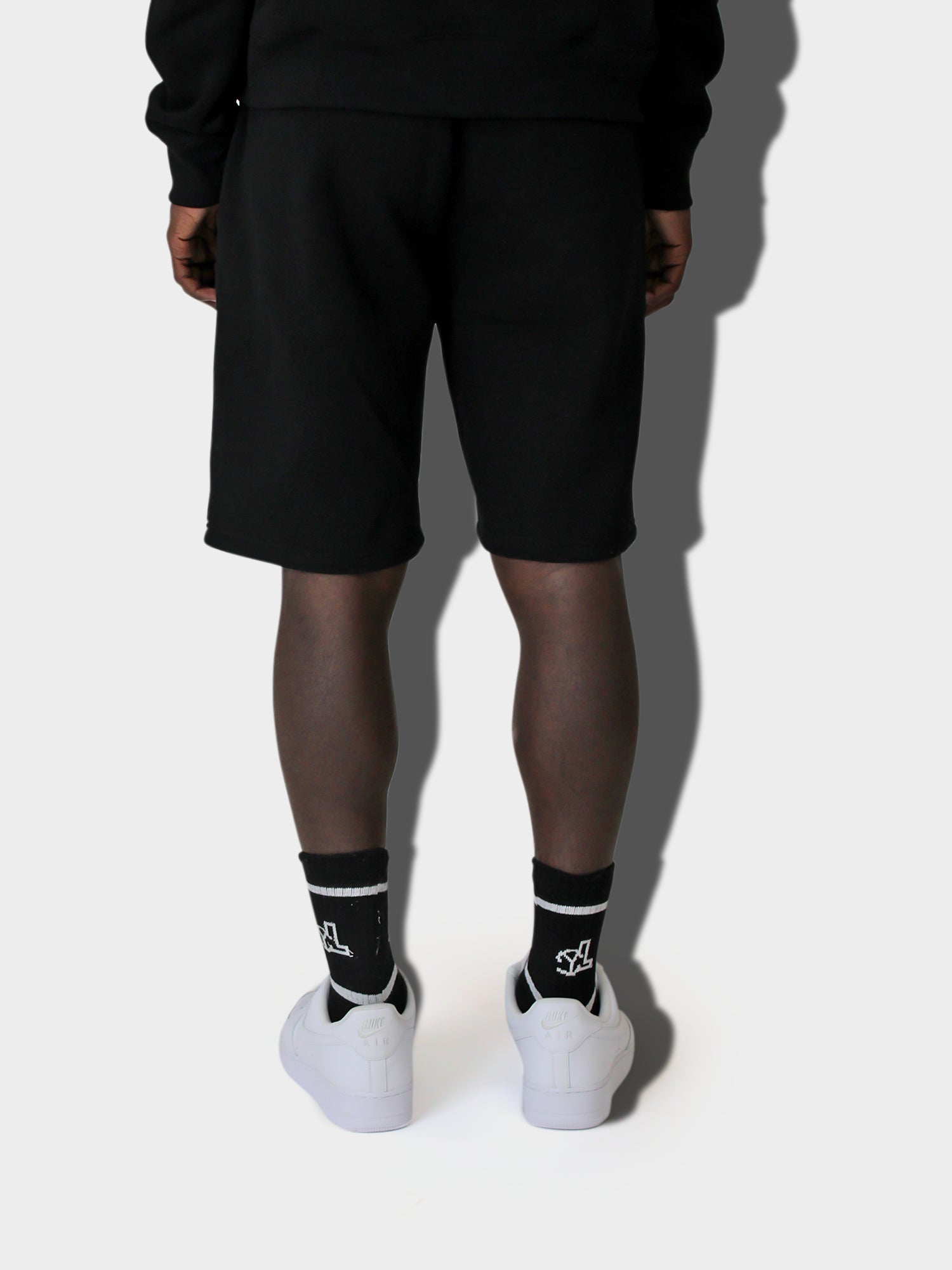 LUPITU MEN'S BLACK PUZZLE SHORT