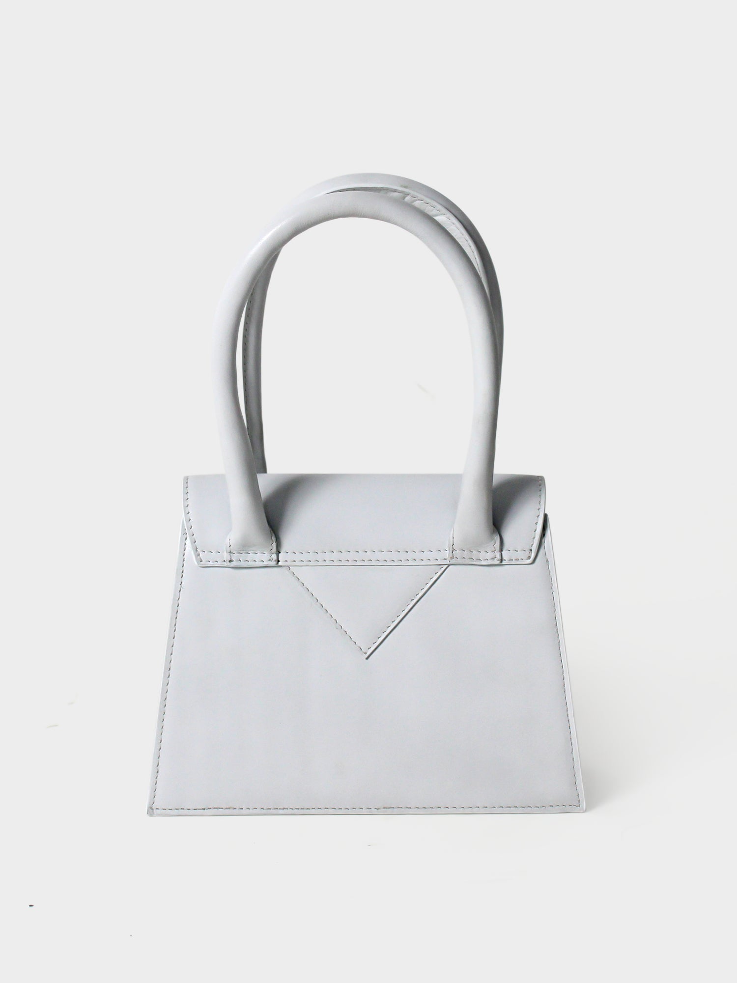 LE CHIC LUPITU WHITE HANDBAG