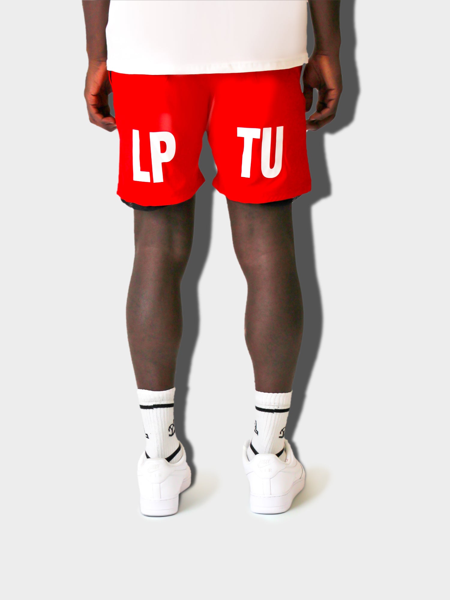 LUPITU MEN'S RED LPTU SHORT