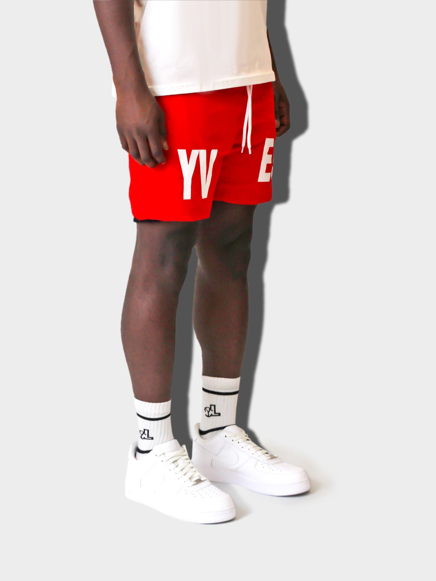 LUPITU MEN'S RED LPTU SHORT