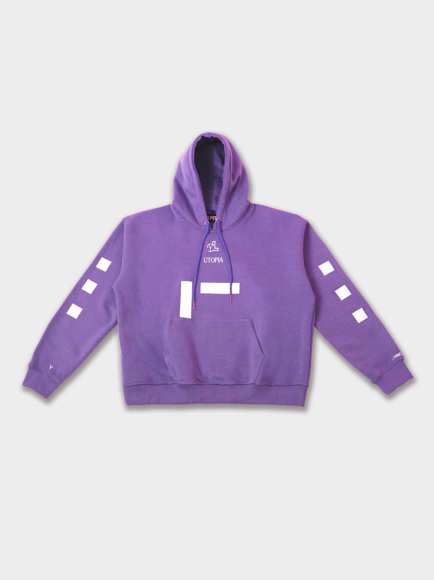 LUPITU MEN'S UTOPIA PURPLE HOODIE