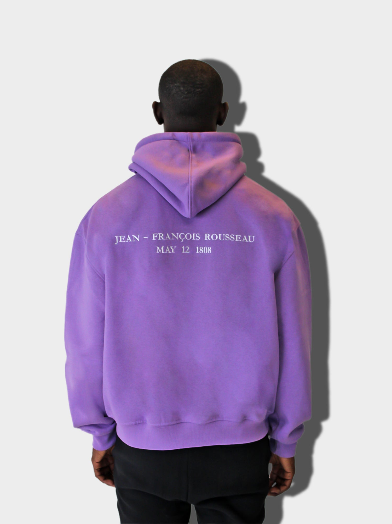 LUPITU MEN'S UTOPIA PURPLE HOODIE