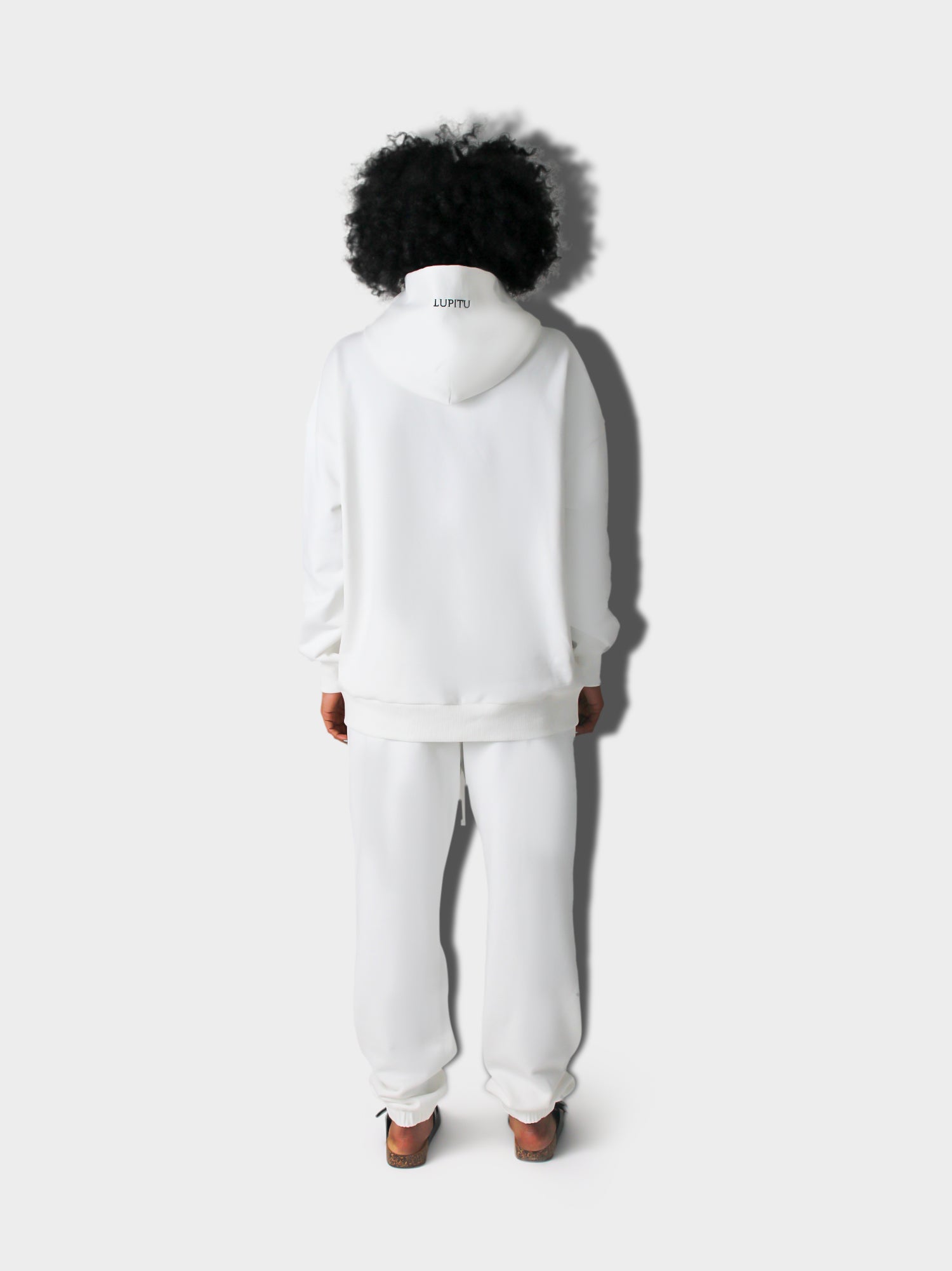 LUPITU WOMEN'S WHITE JOGGER PANT