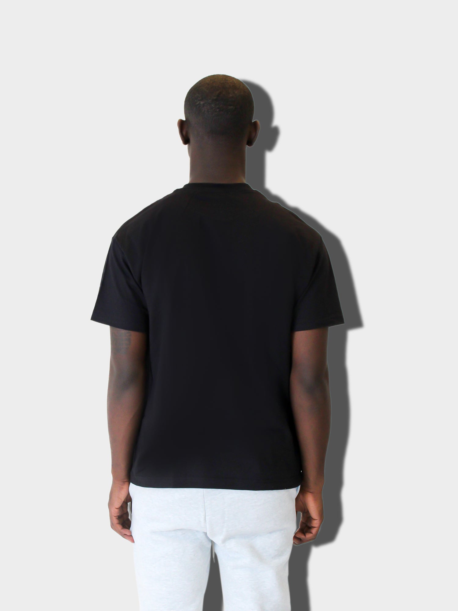 LUPITU MEN'S BLACK TEE