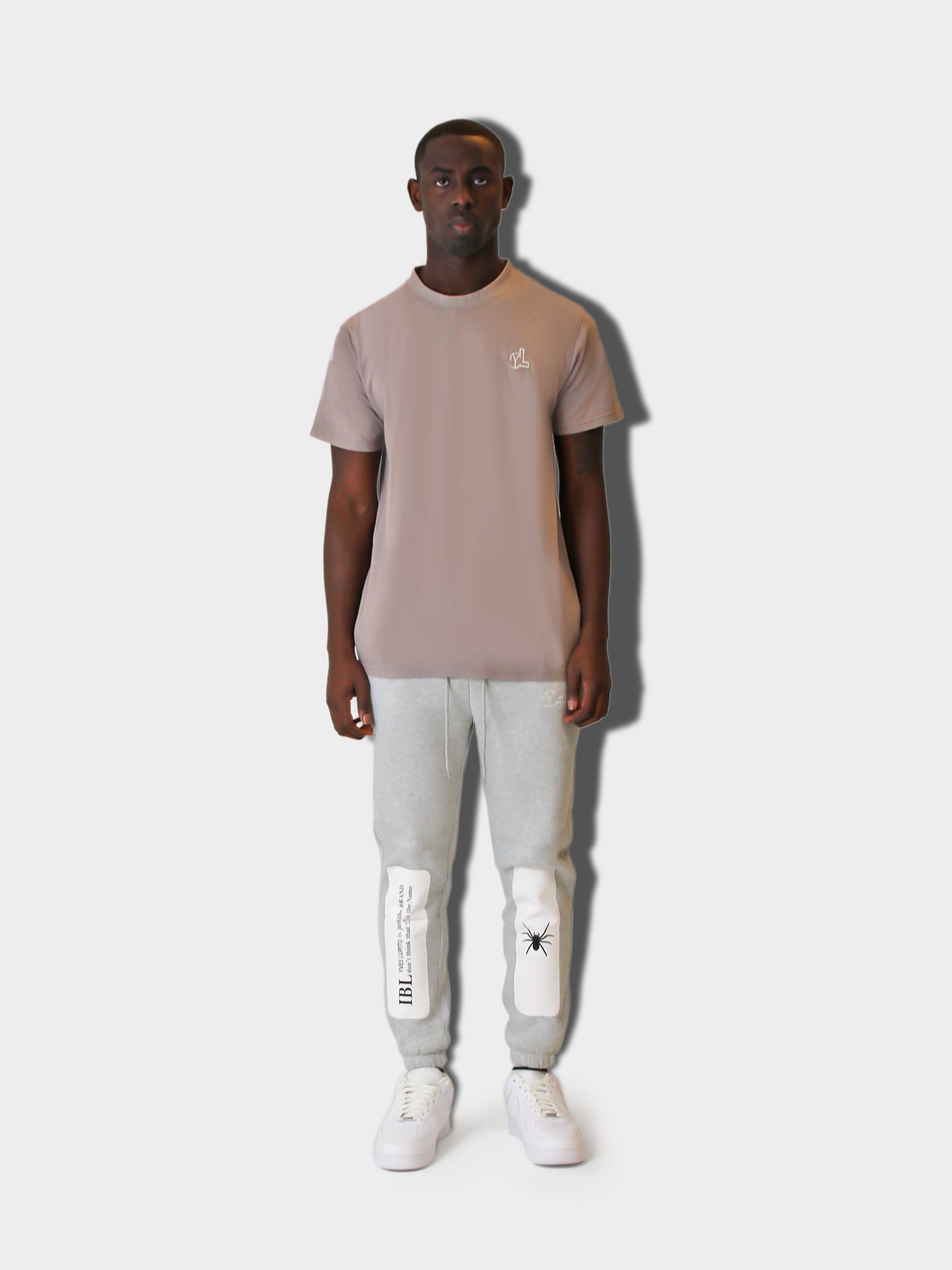 LUPITU MEN'S GREY TEE