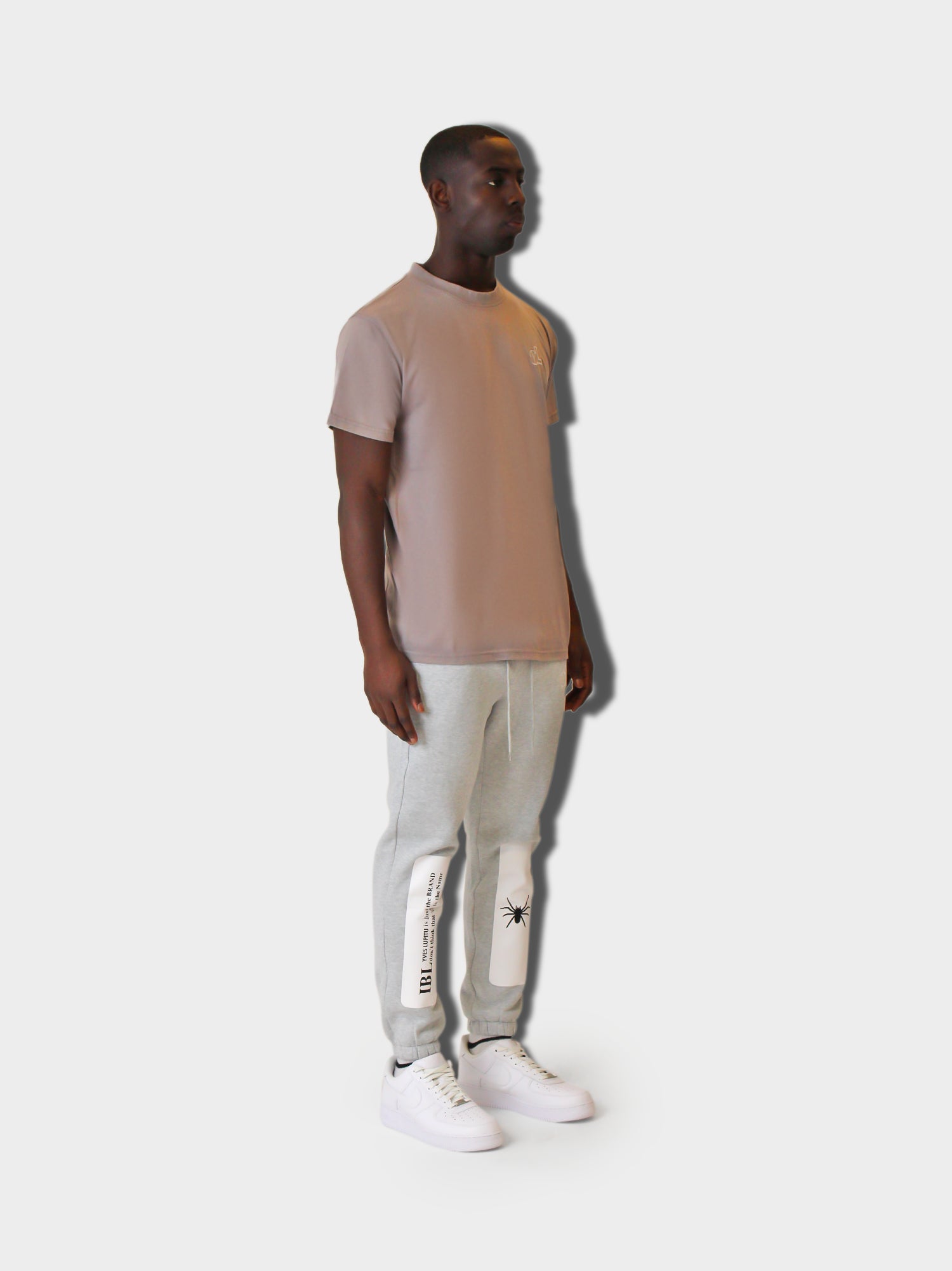 LUPITU MEN'S GREY TEE