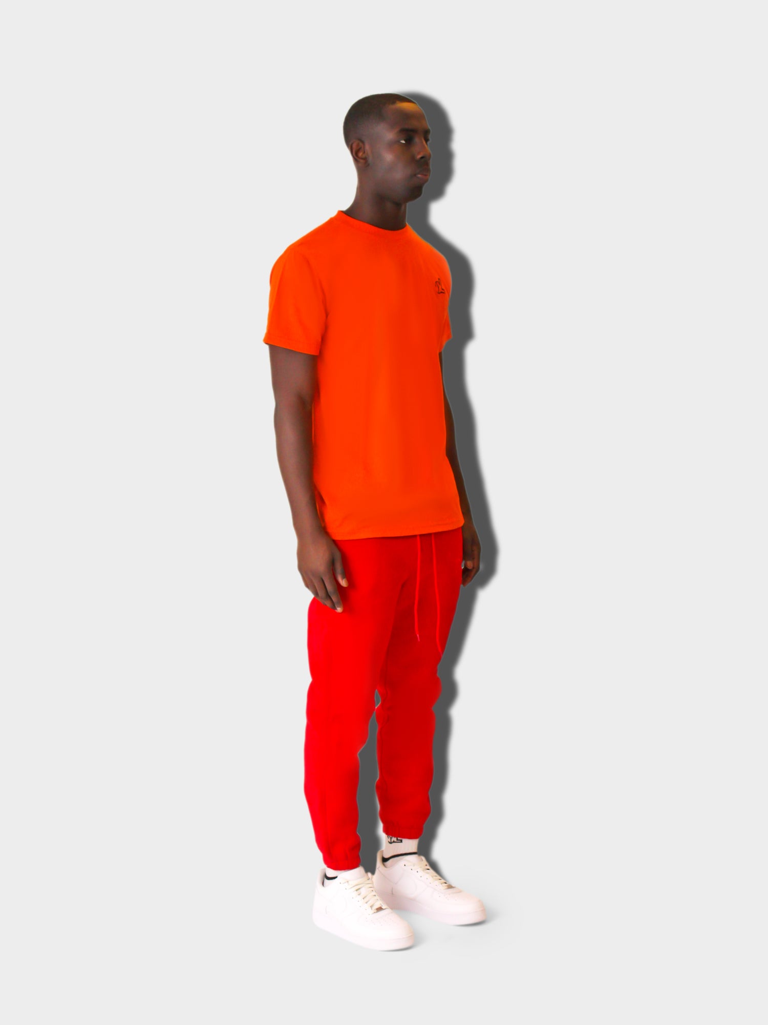 LUPITU MEN'S ORANGE TEE