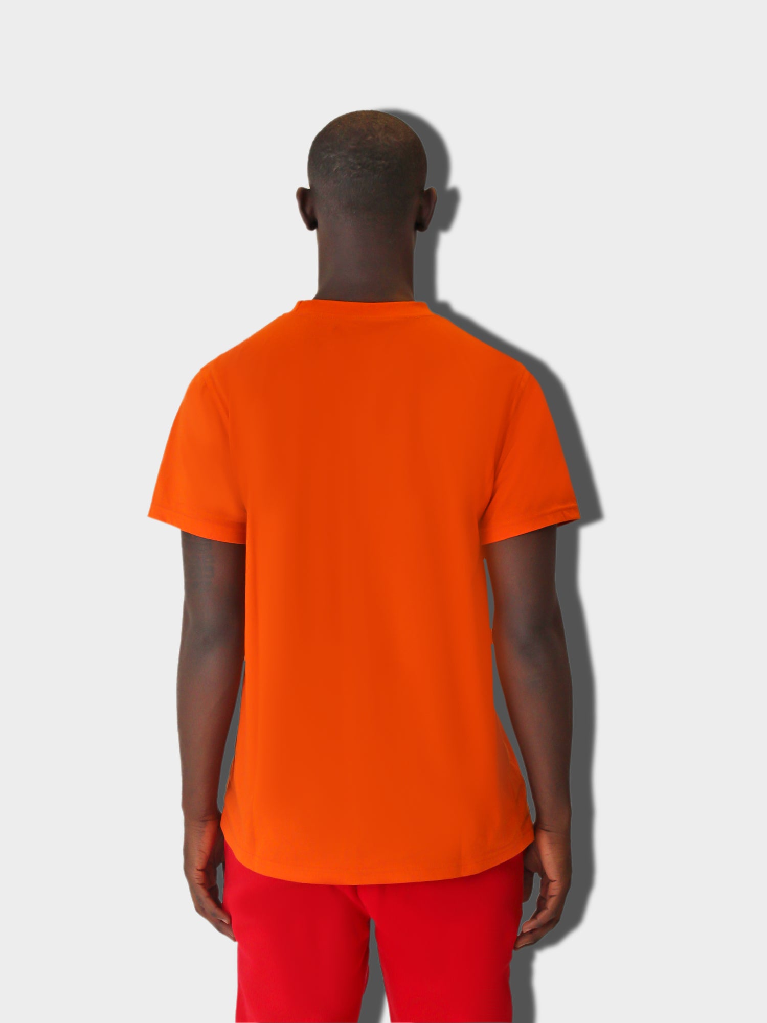 LUPITU MEN'S ORANGE TEE