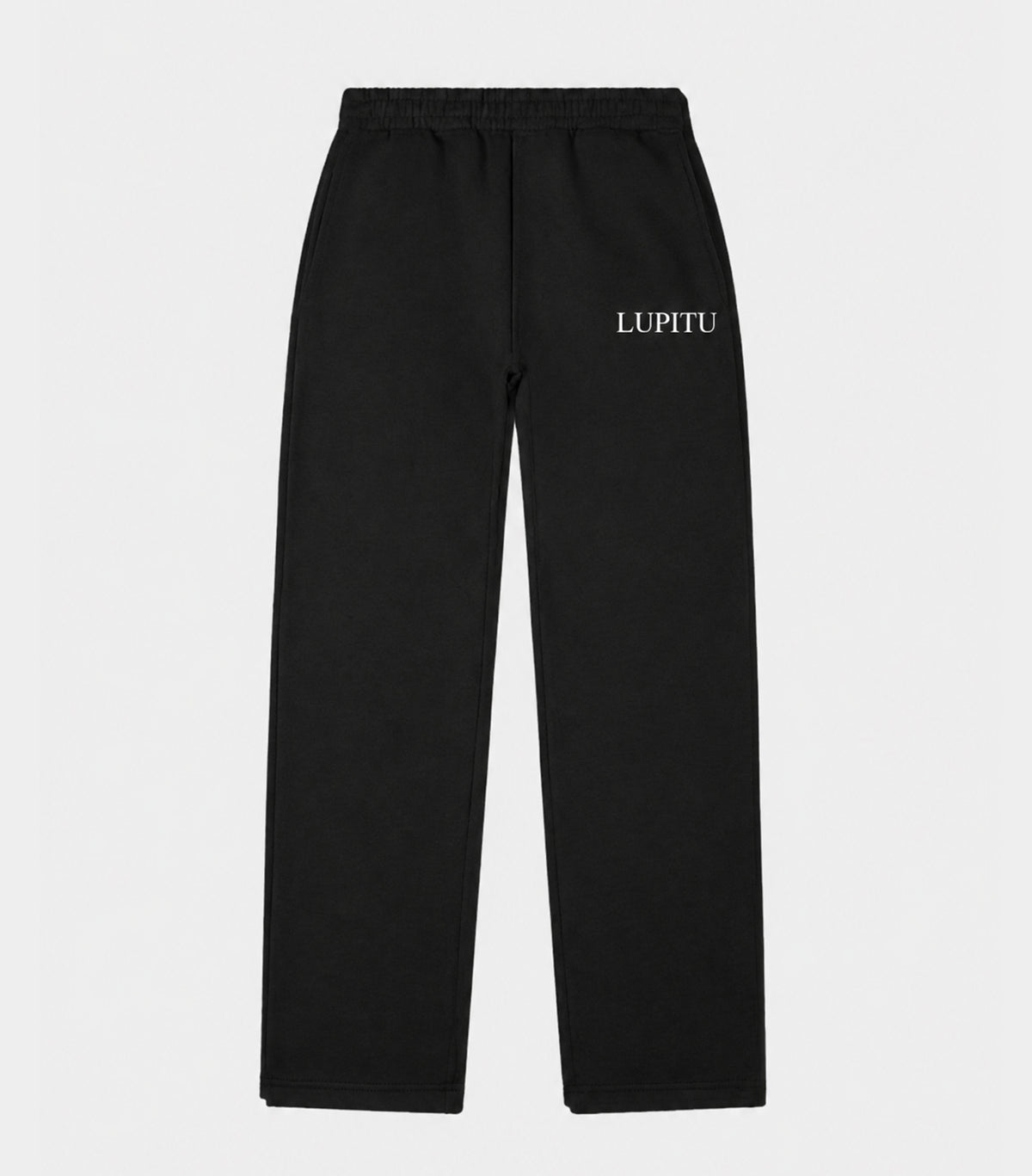 BLACK LUPITU STRAIGHT LEG SWEATPANT