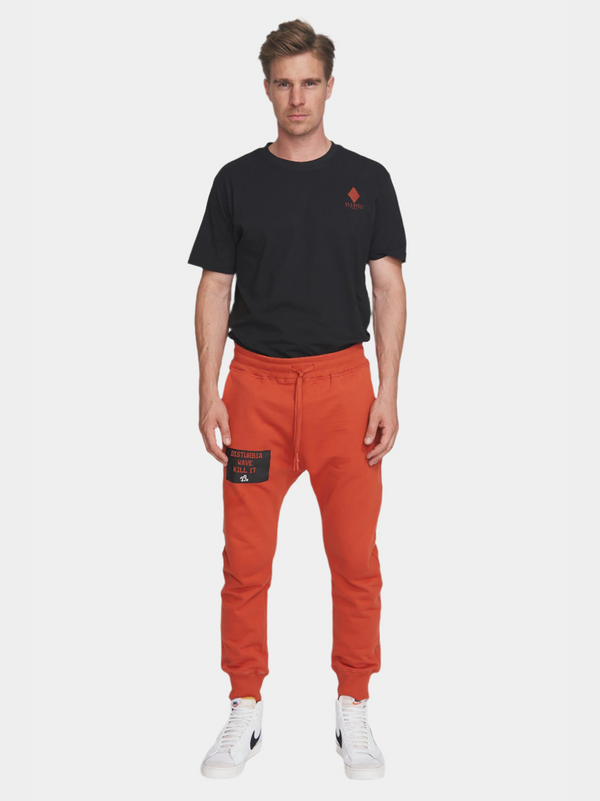 RED DISTURBIA WAVE SWEAT PANT