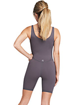 Eva Jumpsuit Short LUPITU Dark Grey