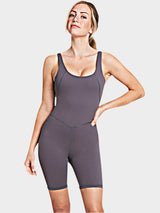 Eva Jumpsuit Short LUPITU Dark Grey