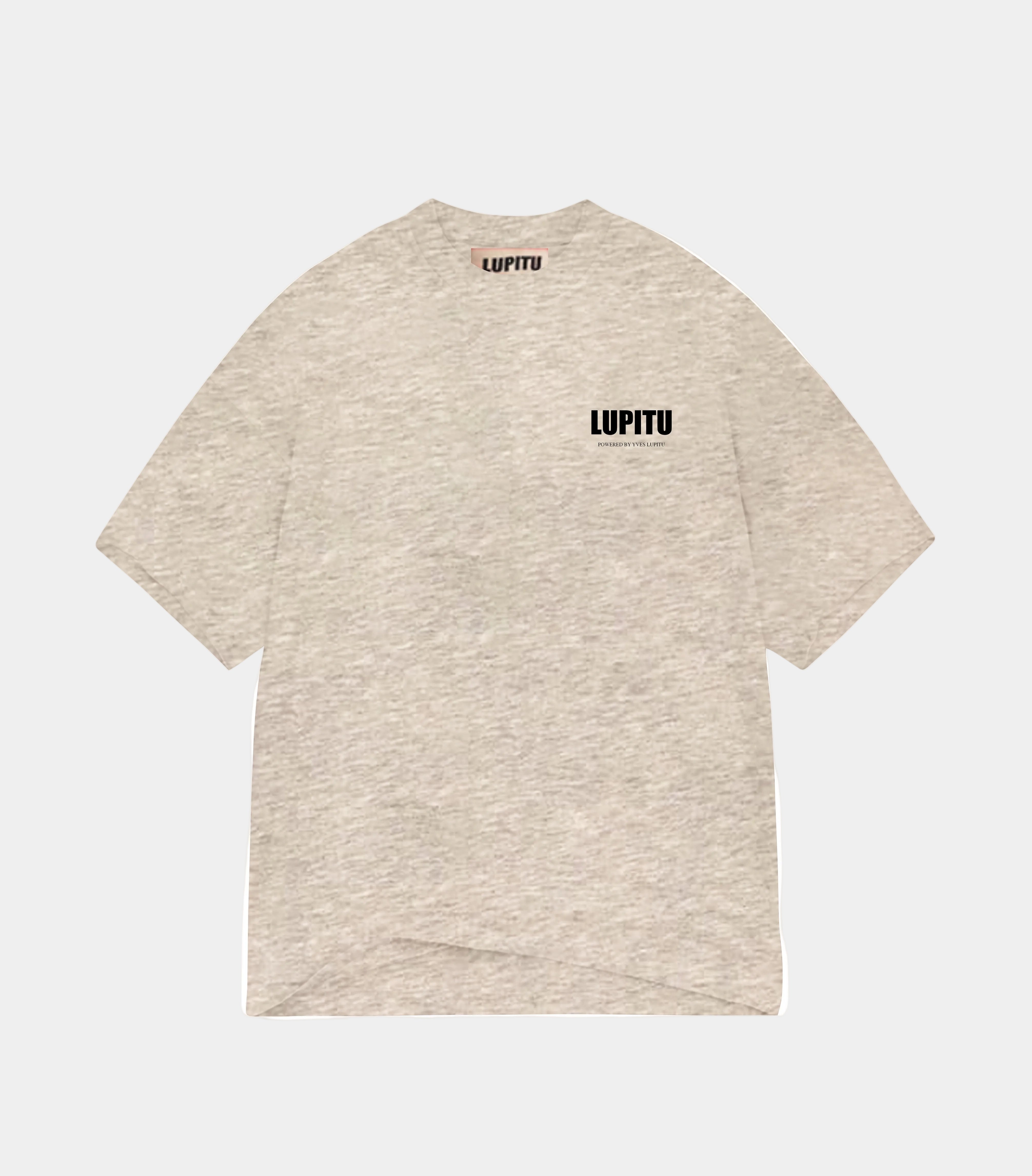 LUPITU ESSENTIALS POWERED GREY TEE