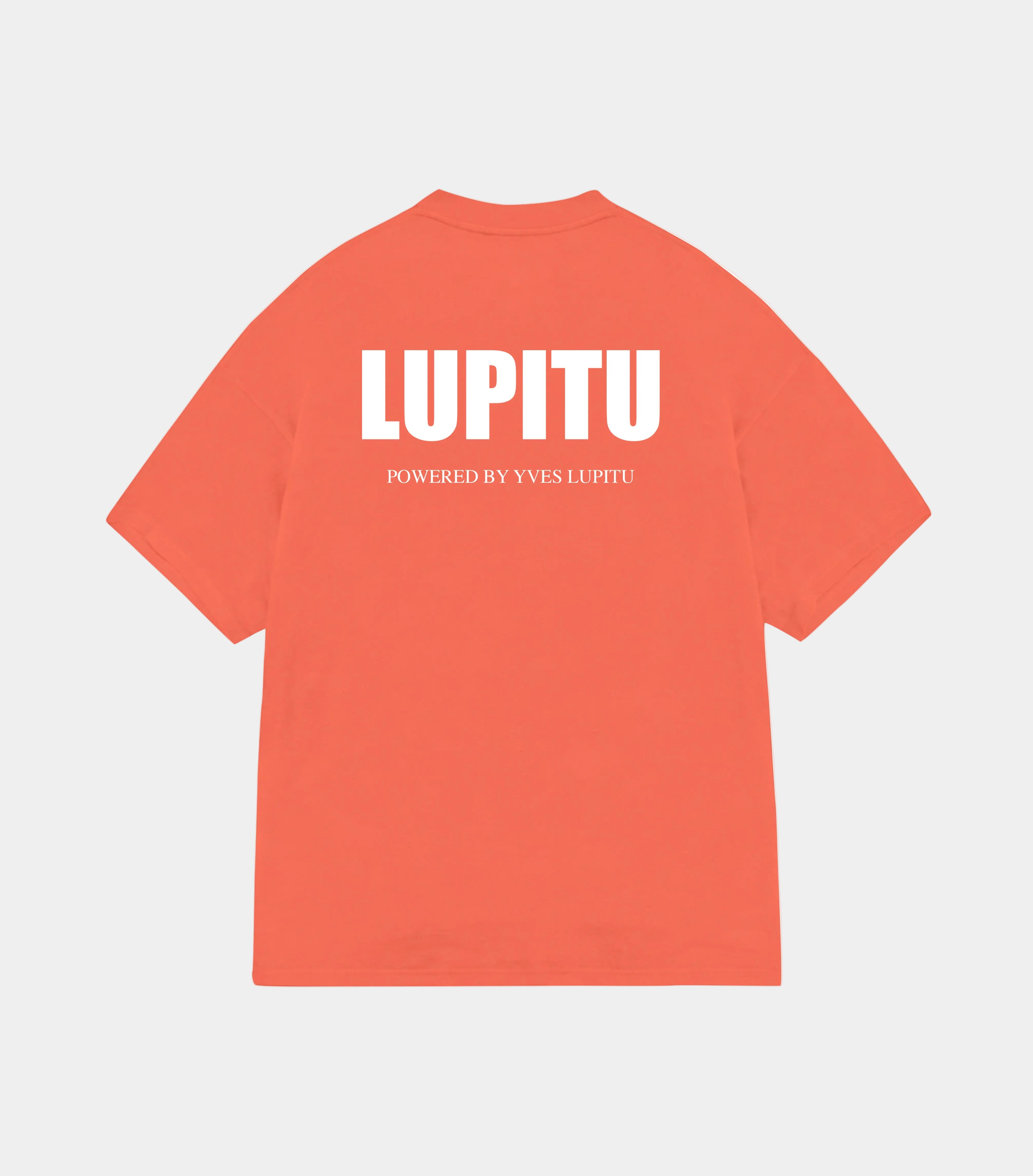 LUPITU ESSENTIALS POWERED ORANGE TEE
