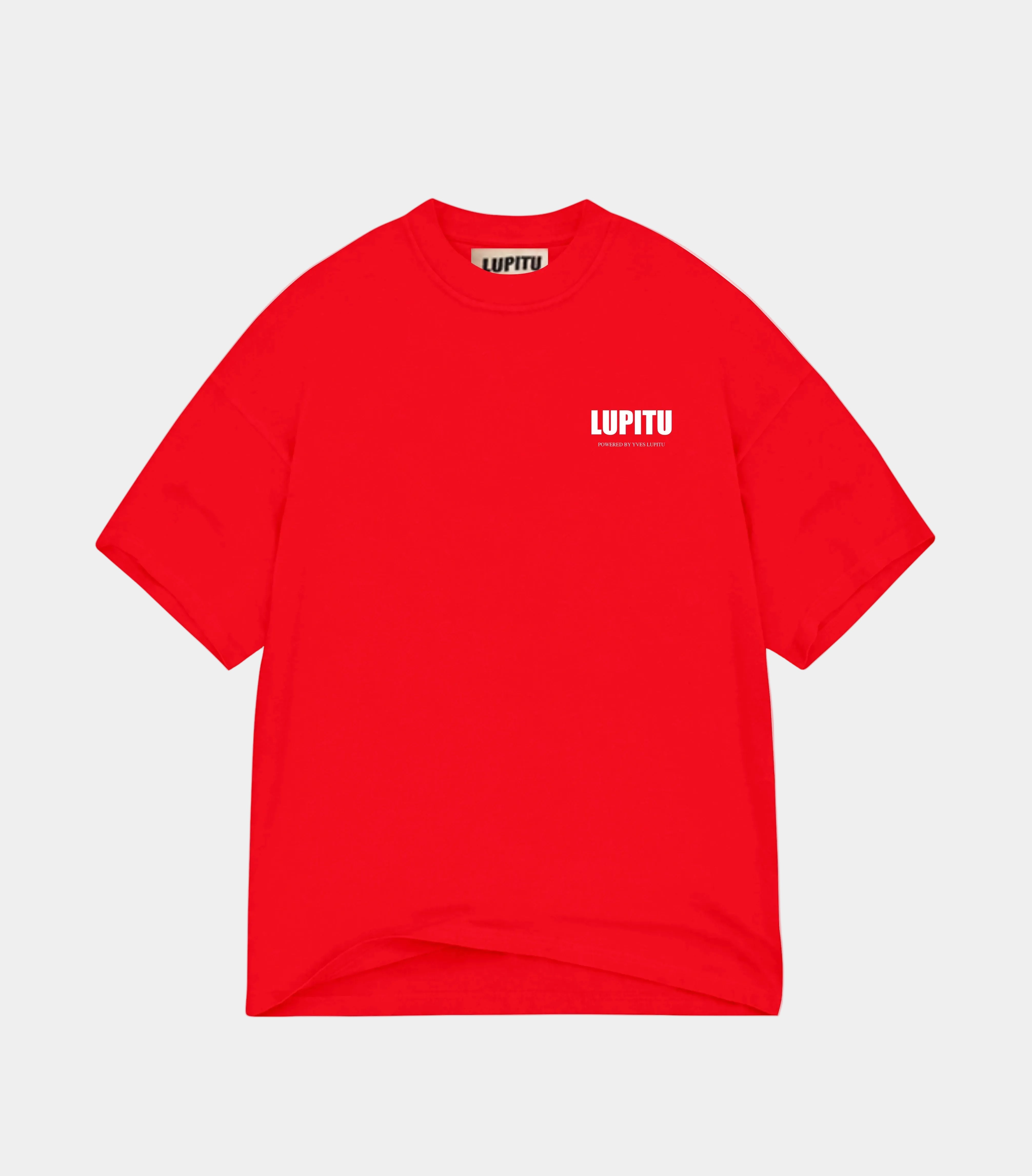 LUPITU ESSENTIALS POWERED RED TEE