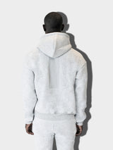 LUPITU GREY YL LOGO HOODIE