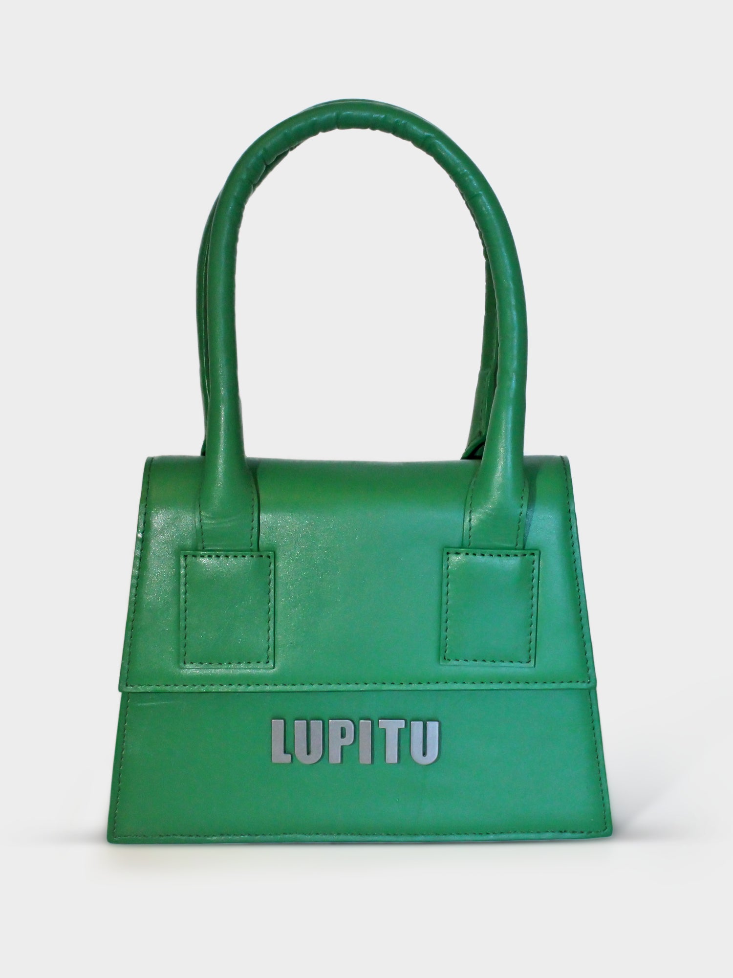 LE CHIC LUPITU GREEN HANDBAG