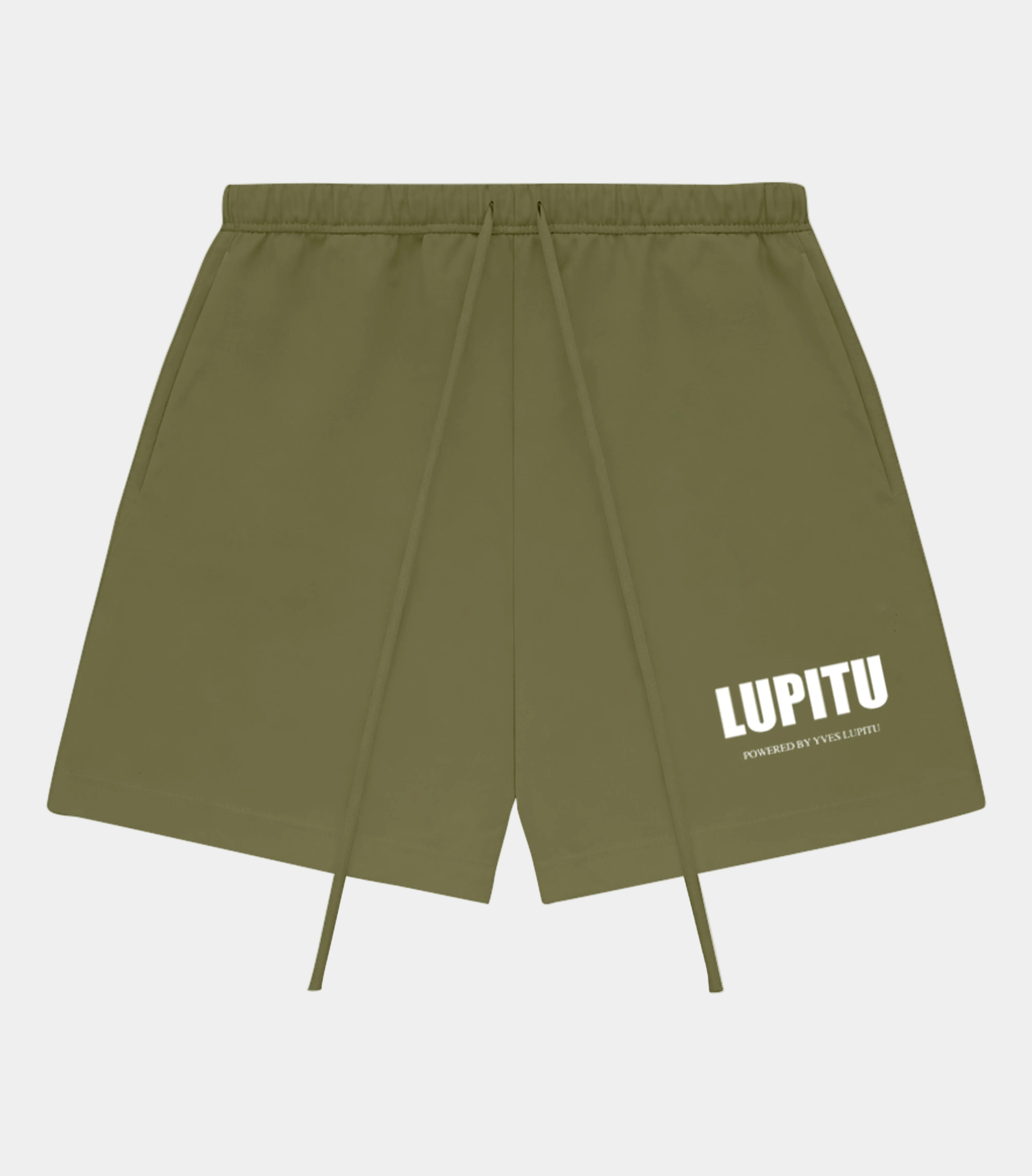 LUPITU ESSENTIALS POWERED KHAKI SHORT