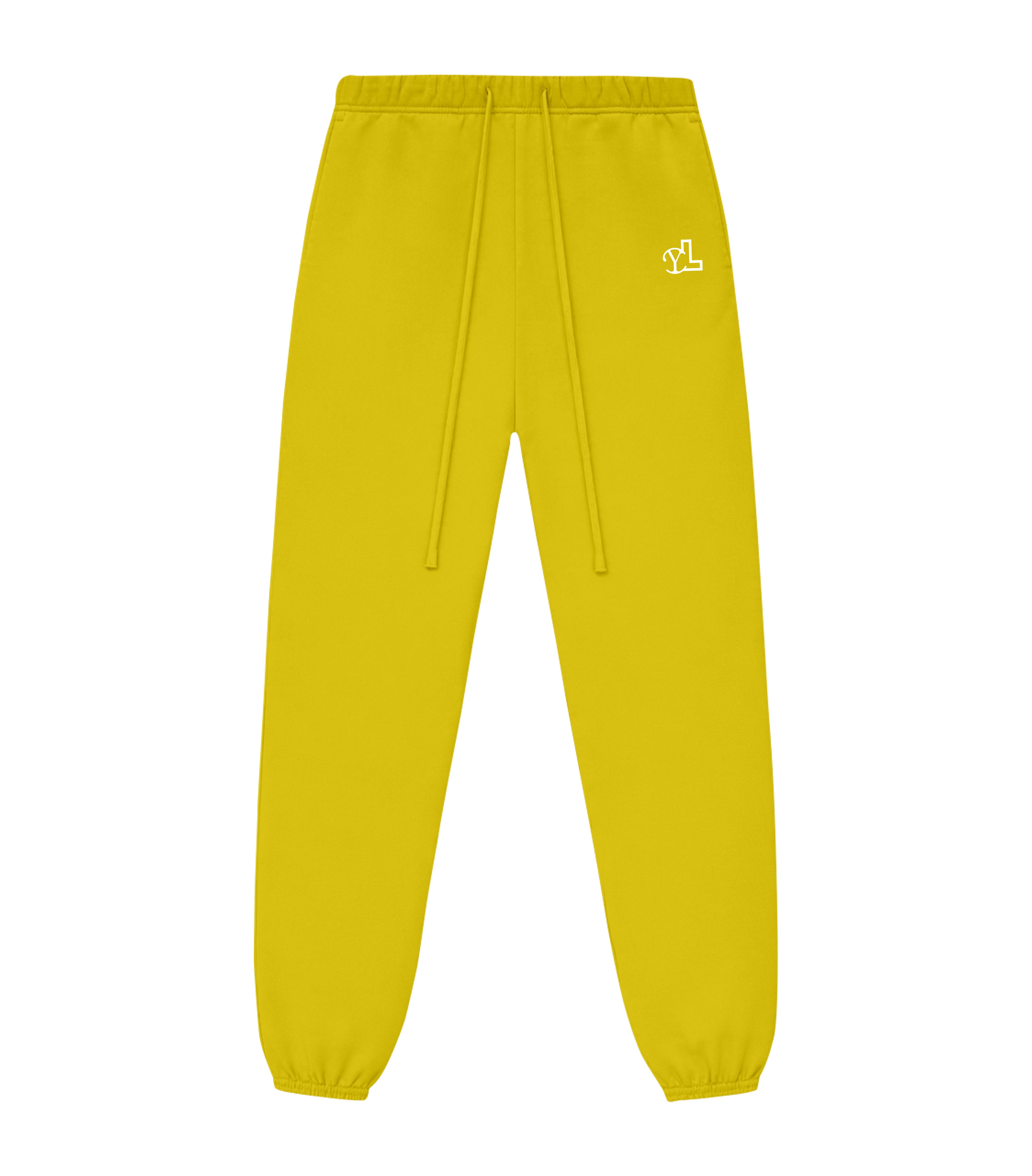 LUPITU MEN'S GREY YL LOGO JOGGER PANT