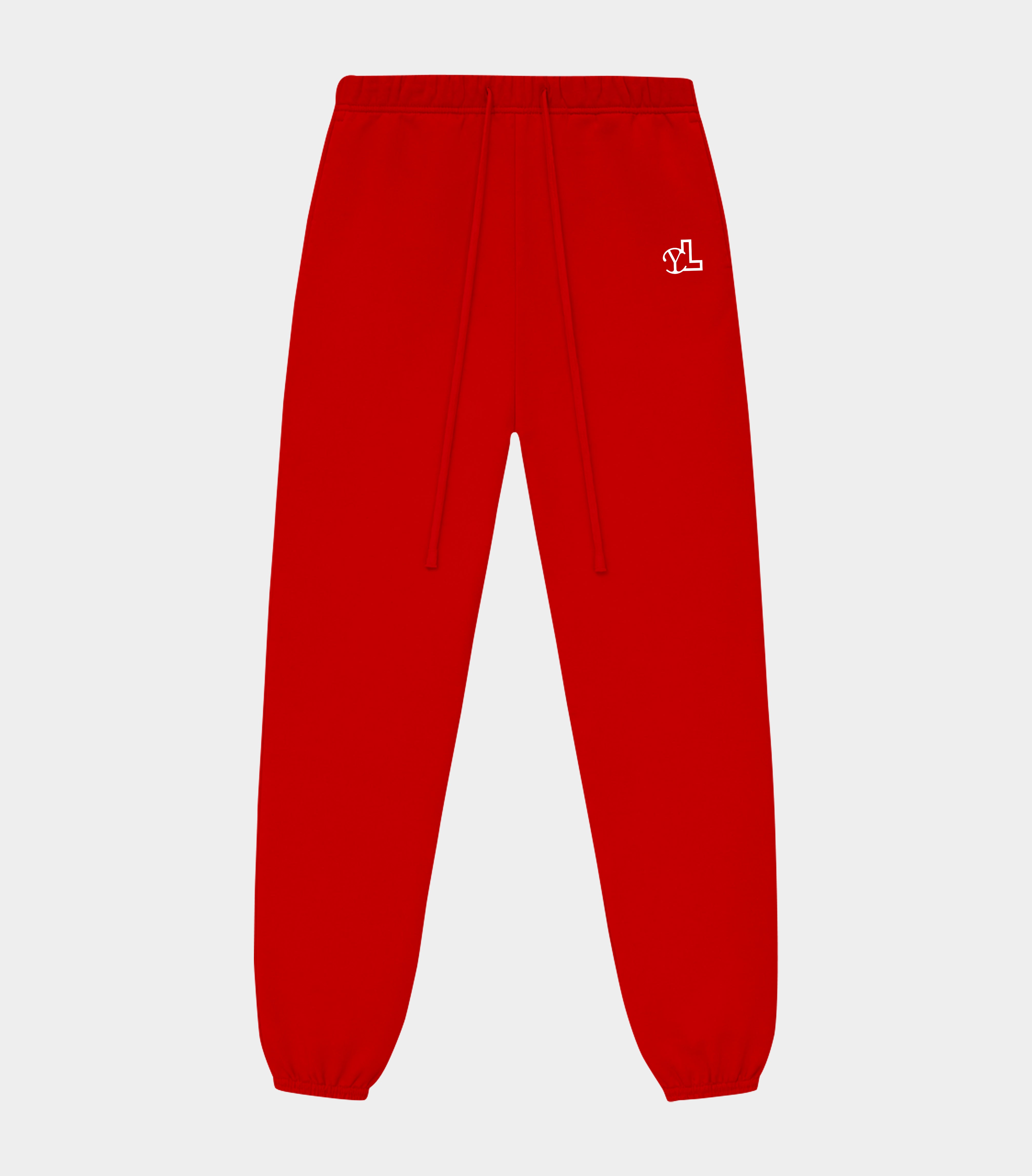 LUPITU MEN'S YELLOW YL LOGO JOGGER PANT