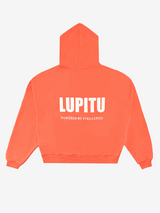 ESSENTIALS POWERED LUPITU ORANGE HOODIE