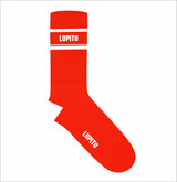 RED LUPITU SOCKS