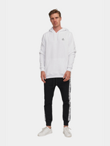 WHITE HOODIE YL SMALL