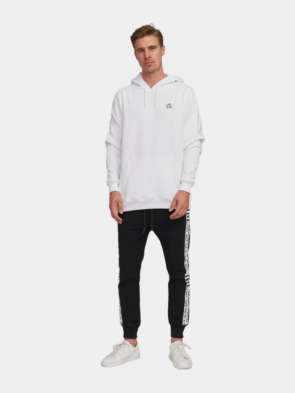 WHITE HOODIE YL SMALL