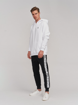 WHITE HOODIE YL SMALL