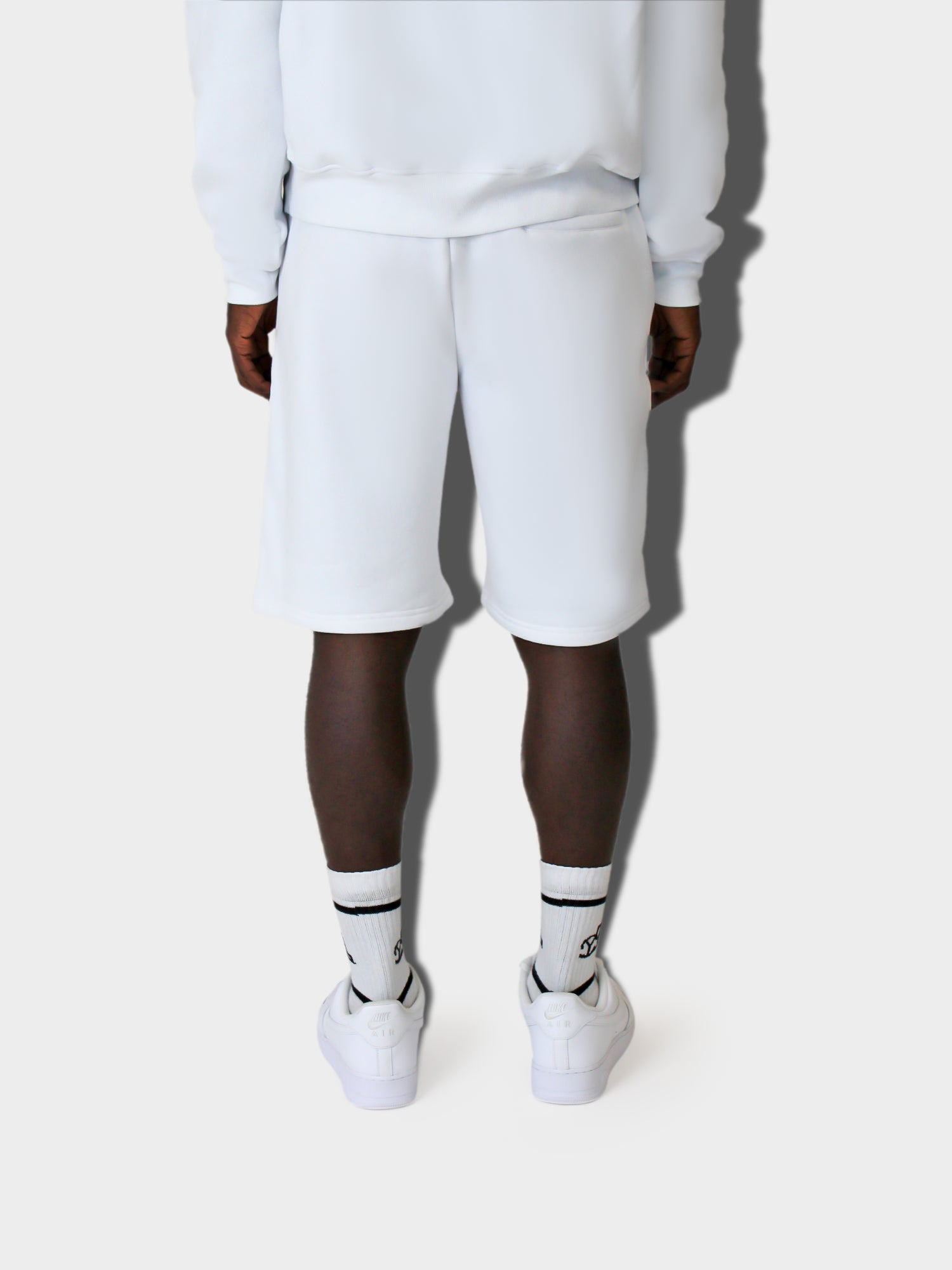 LUPITU MEN'S WHITE PUZZLE SHORT