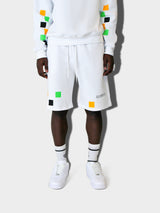 LUPITU WHITE PUZZLE SHORT