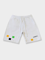 LUPITU WHITE PUZZLE SHORT