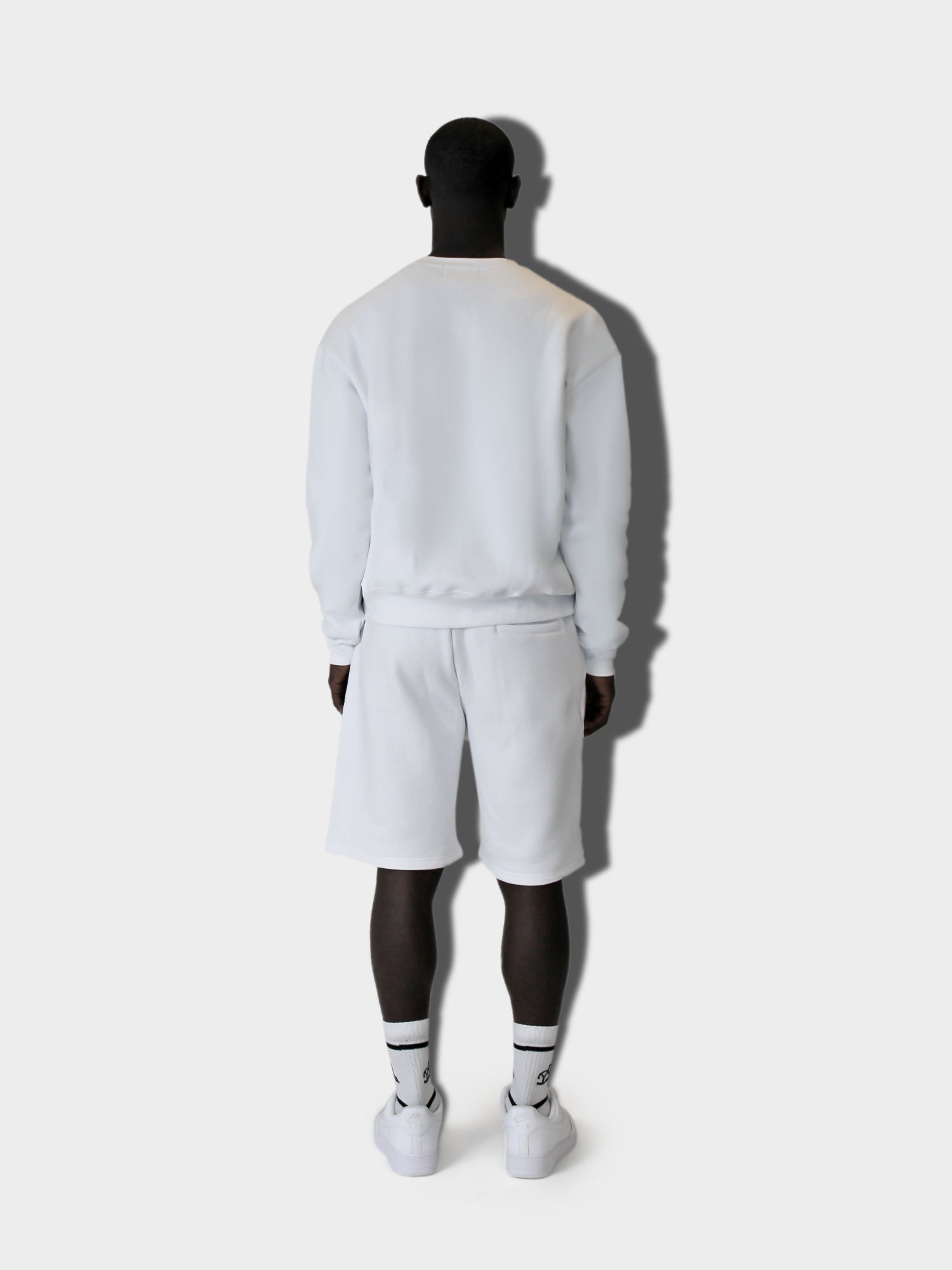 LUPITU MEN'S WHITE PUZZLE SHORT