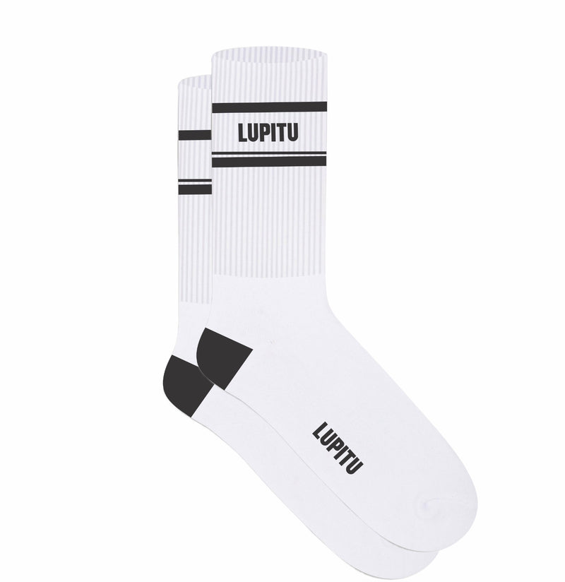 WHITE LUPITU SOCKS